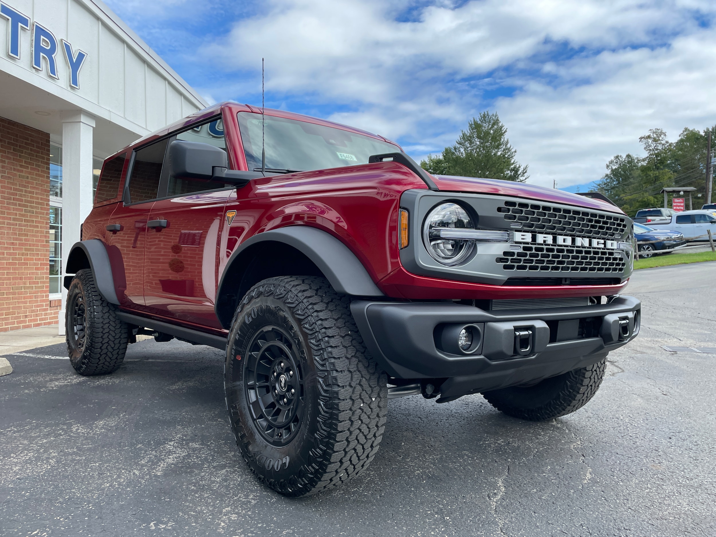 2026 Ford Bronco Badlands&reg; Ruby Red Metallic Tinted Clearcoat at Town & Country Ford