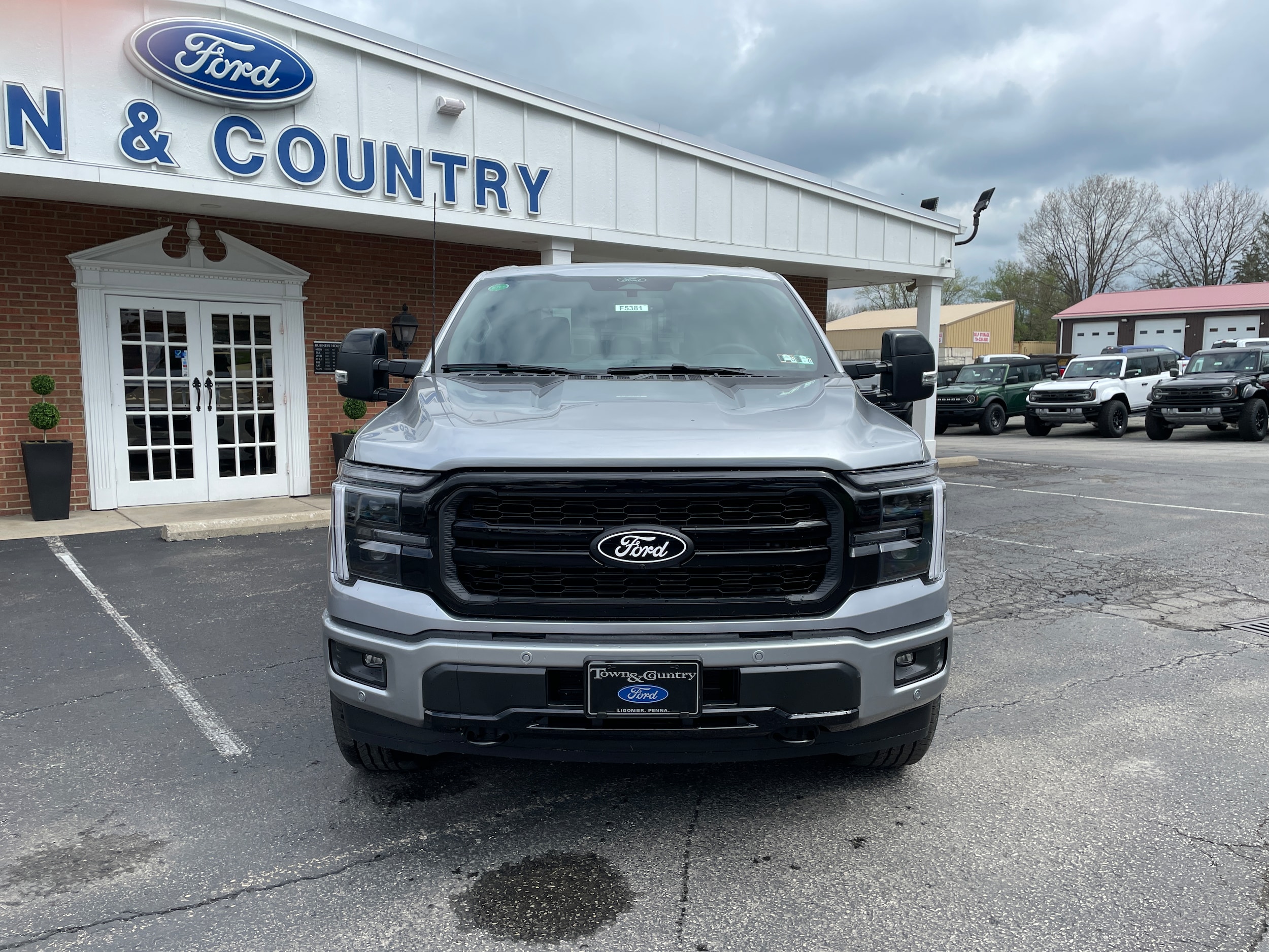 2026 Ford F-150 Lariat Iconic Silver Metallic at Washington Ford