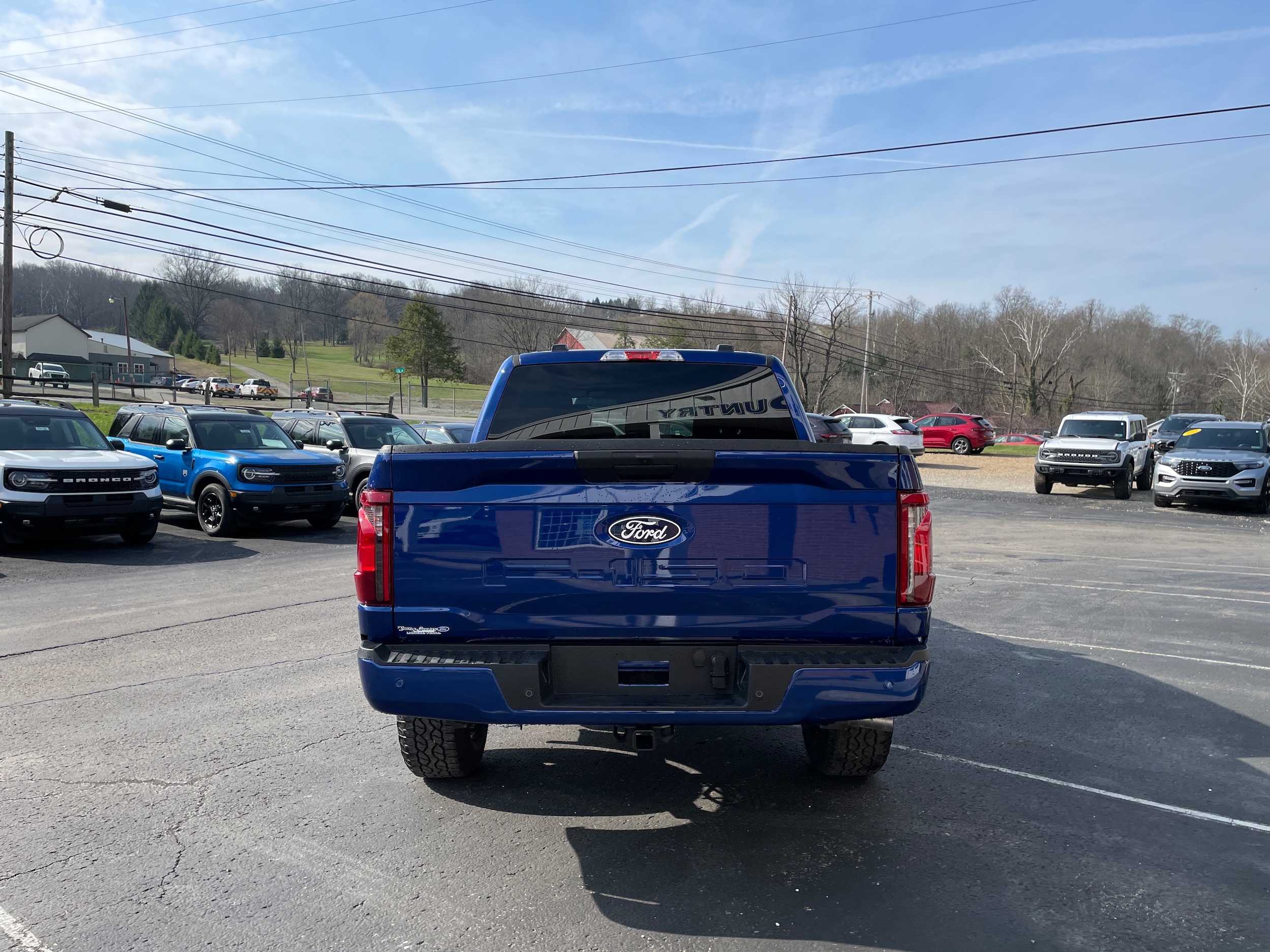 2026 Ford F-150 STX Argon Blue Metallic at Town & Country Ford
