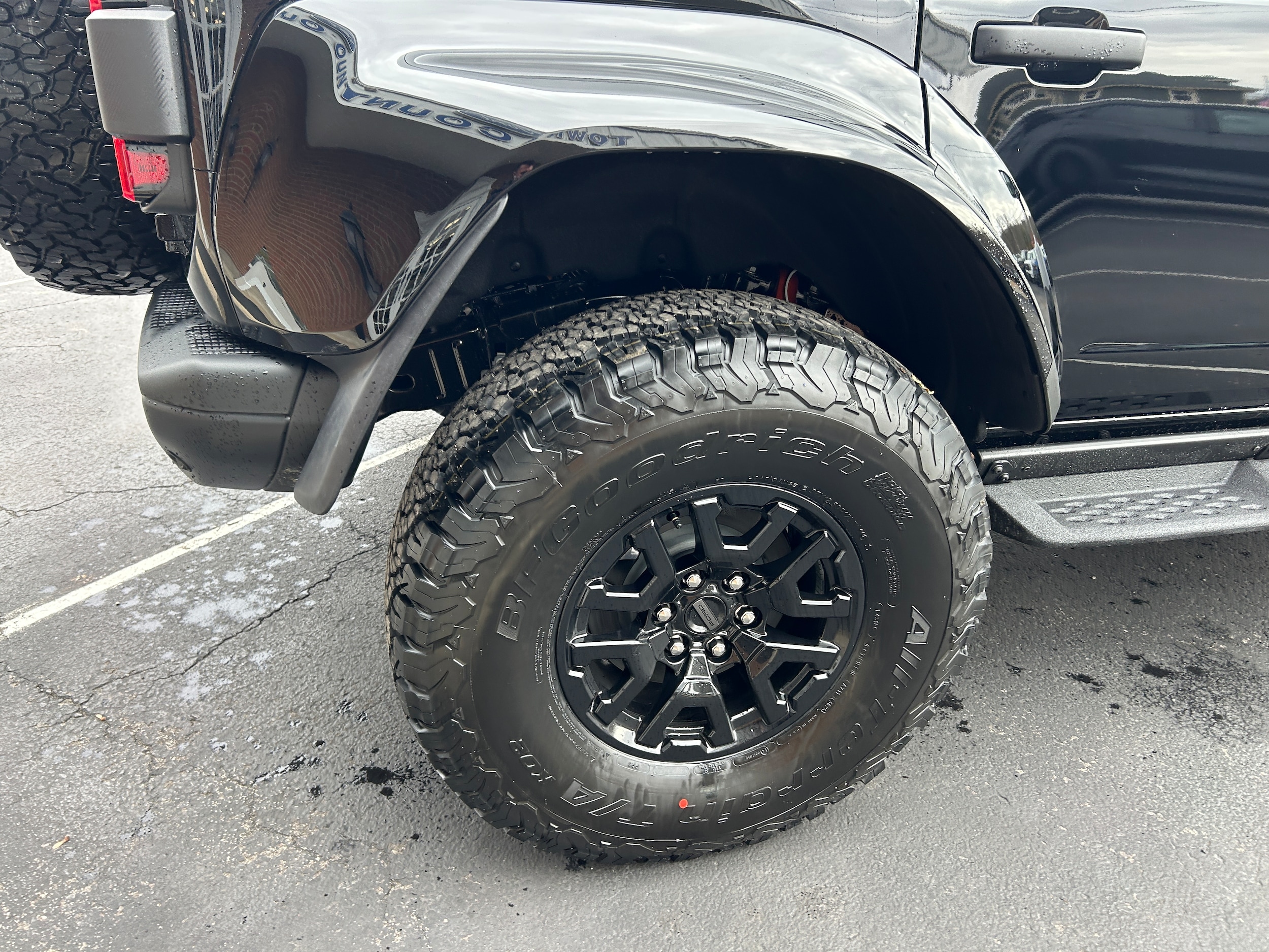 2025 Ford Bronco Raptor Shadow Black at Town & Country Ford