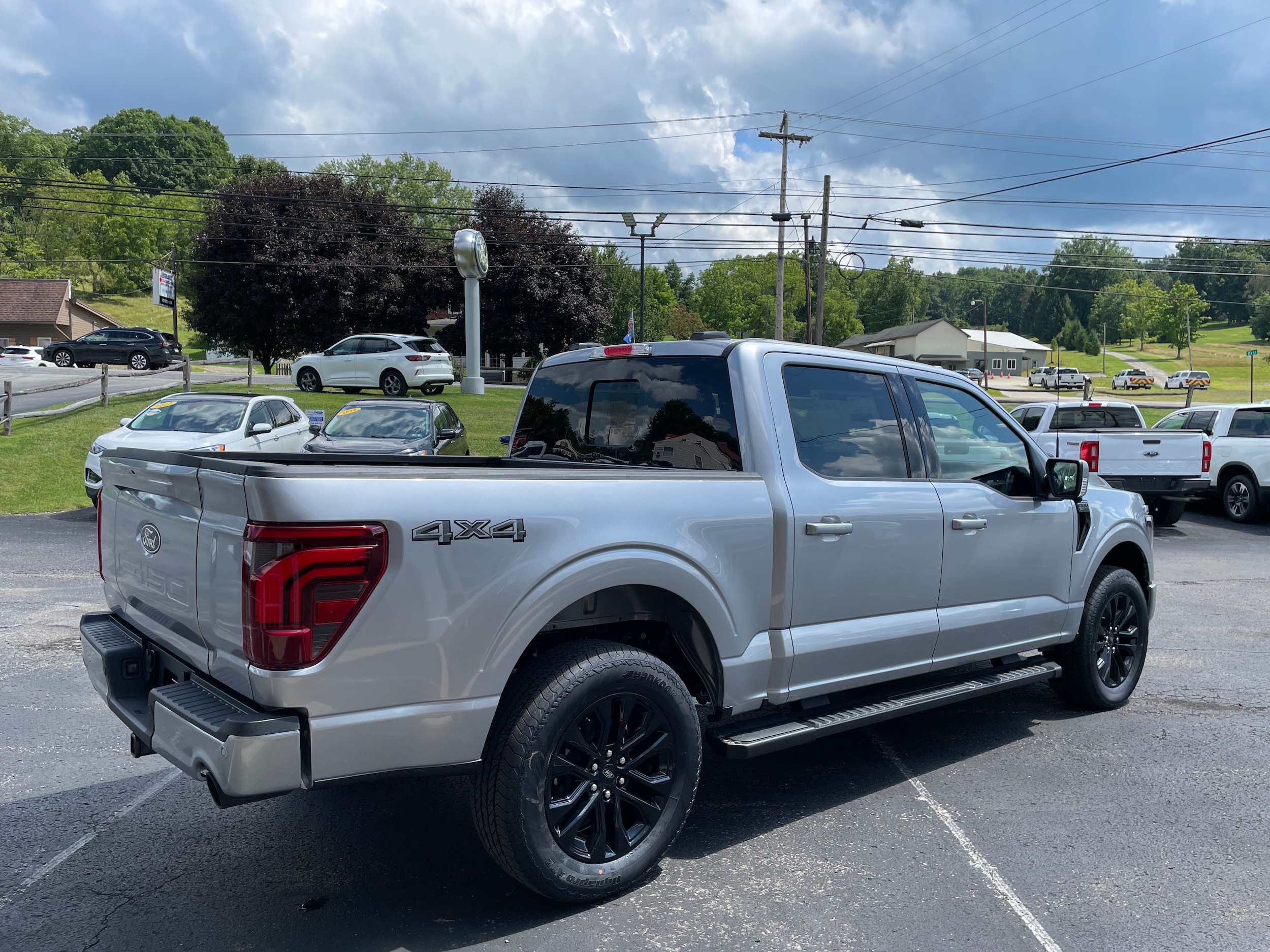 2026 Ford F-150 Lariat&reg; Iconic Silver Metallic at Washington Ford