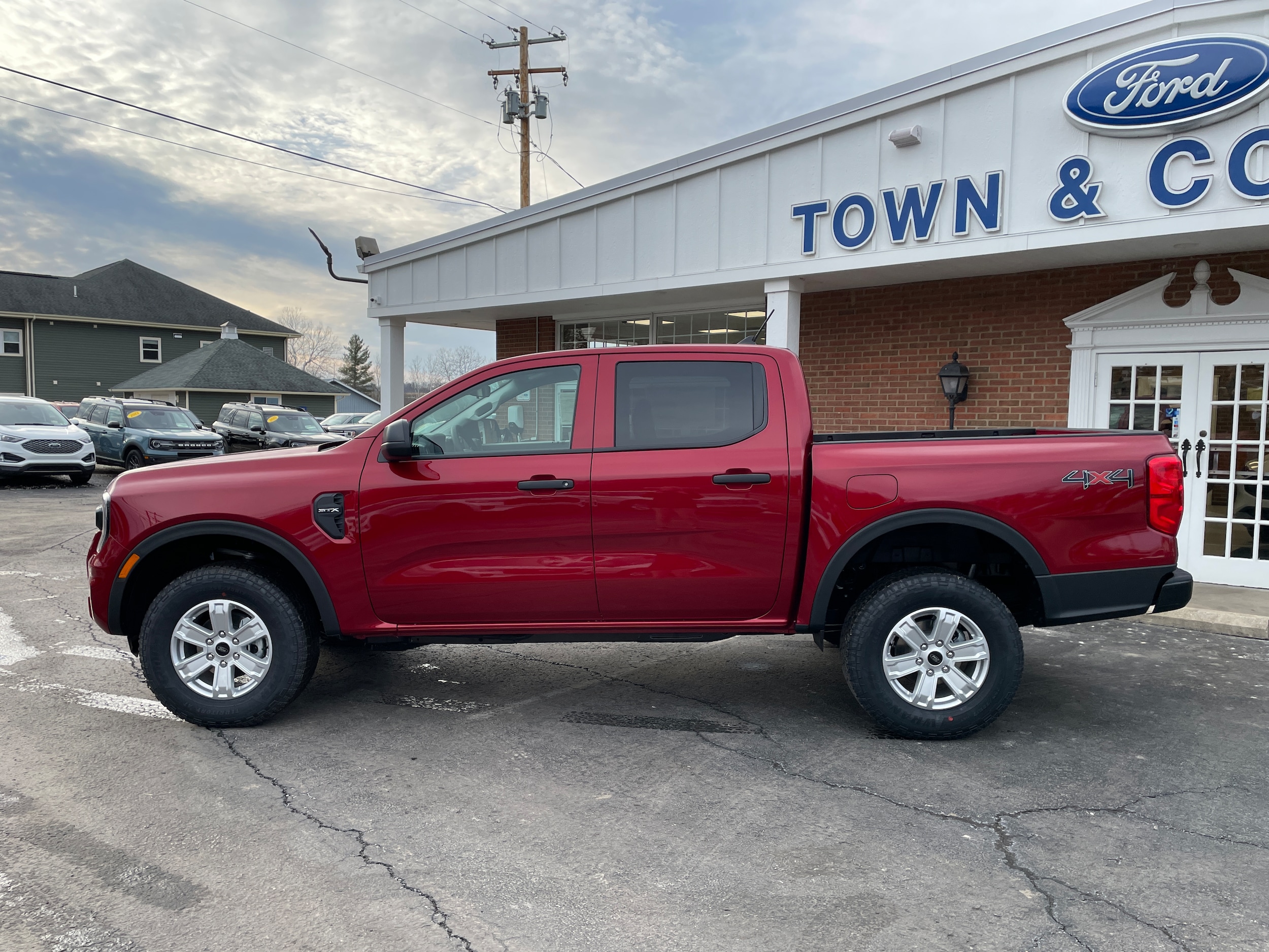 2026 Ford Ranger XL Ruby Red Metallic Tinted Clearcoat at Washington Ford