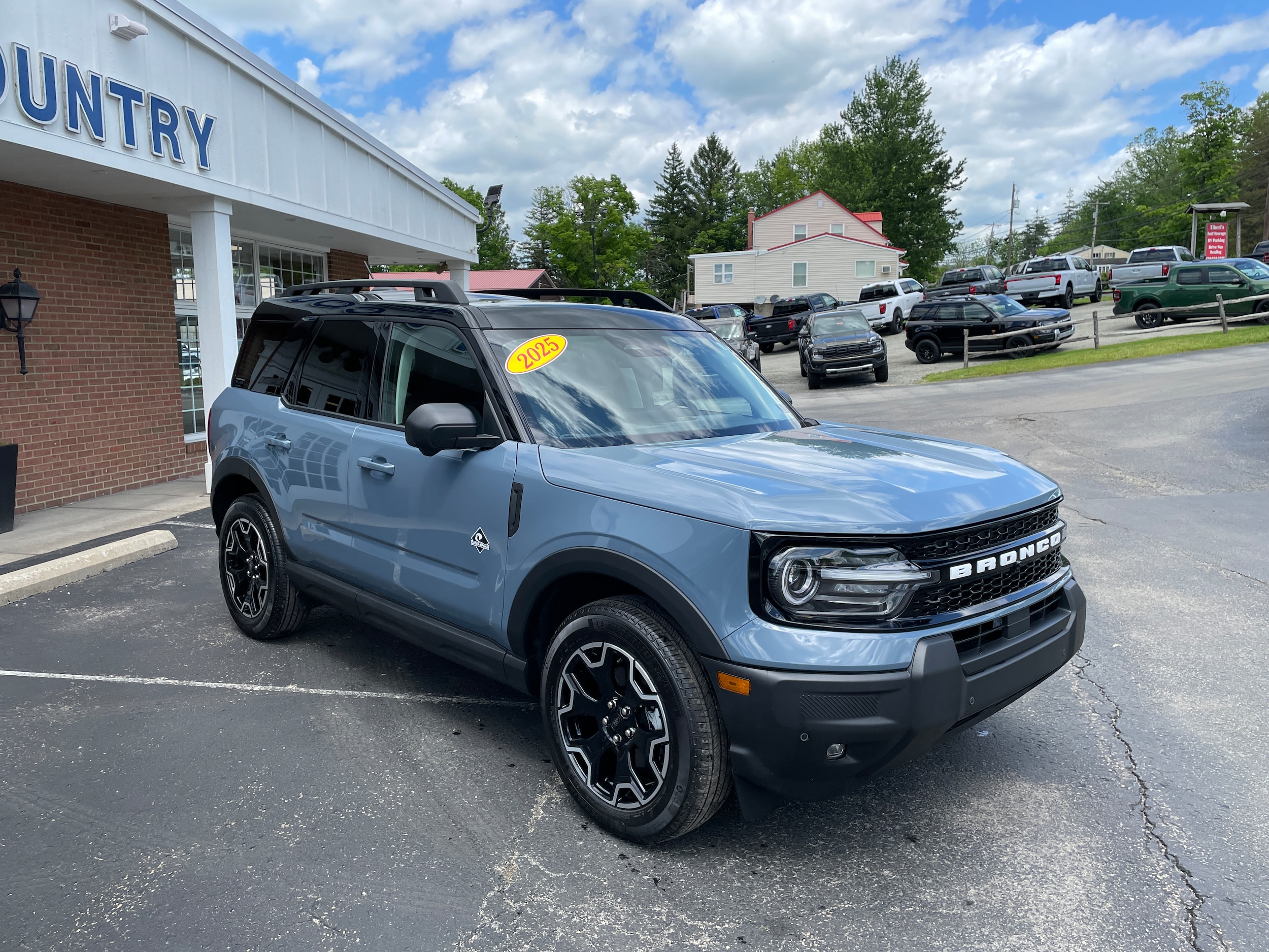2025 Ford Bronco Sport Outer Banks Azure Gray Metallic Tri-Coat at Town & Country Ford
