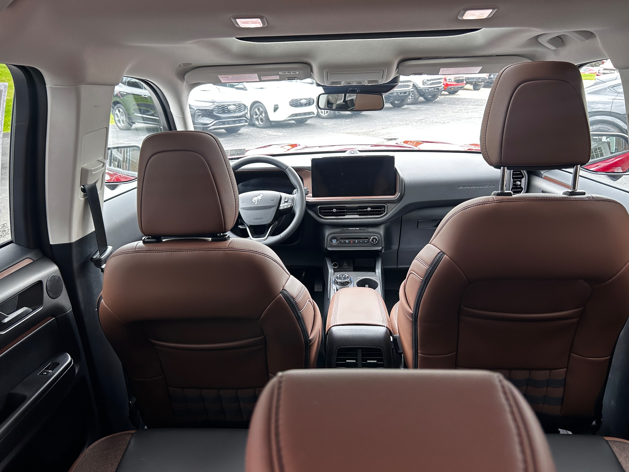 2025 Ford Bronco Sport Outer Banks Ruby Red Metallic Tinted Clearcoat at Town & Country Ford