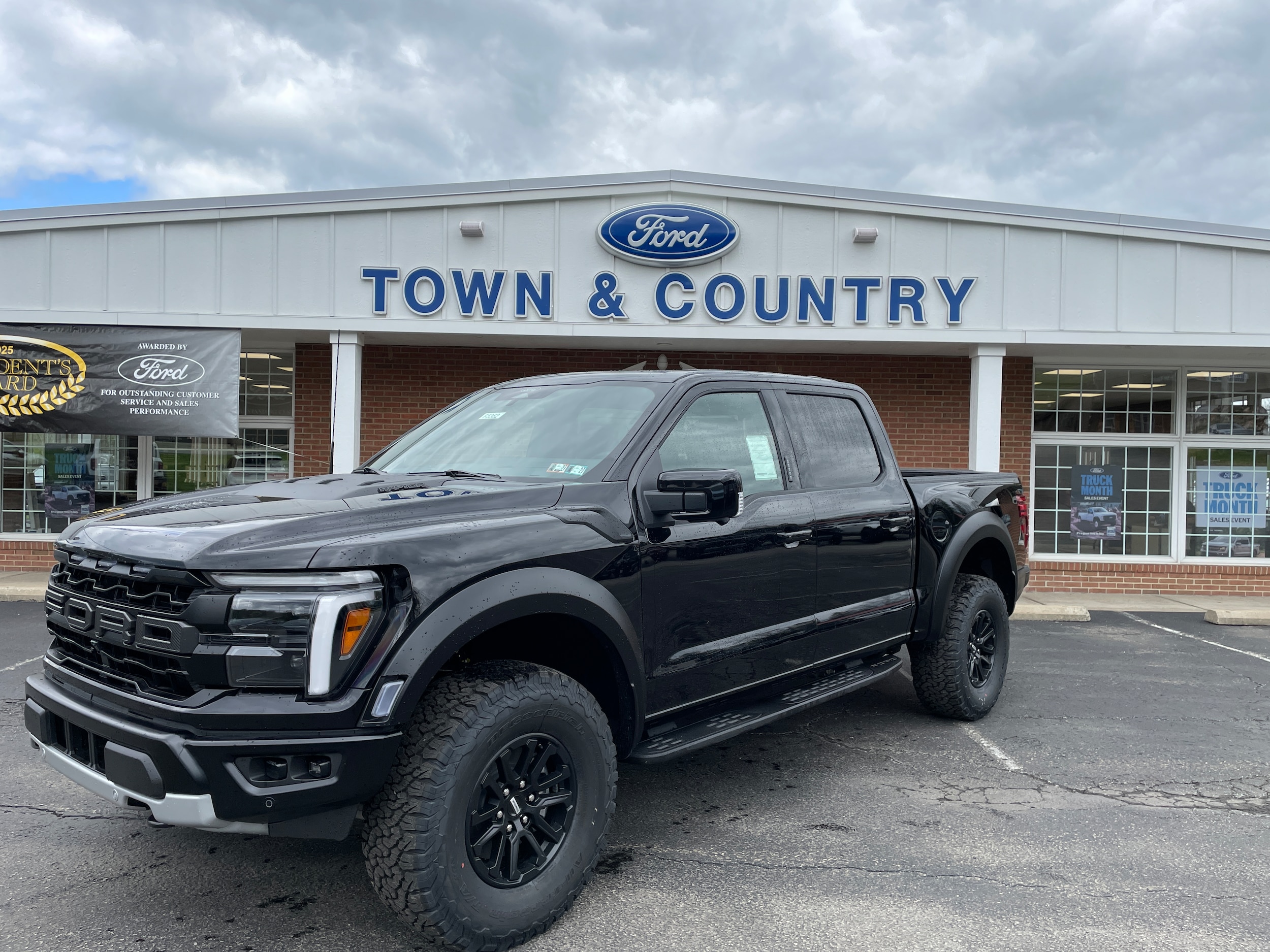 2026 Ford F-150 Raptor Agate Black Metallic at Woltz & Wind Ford