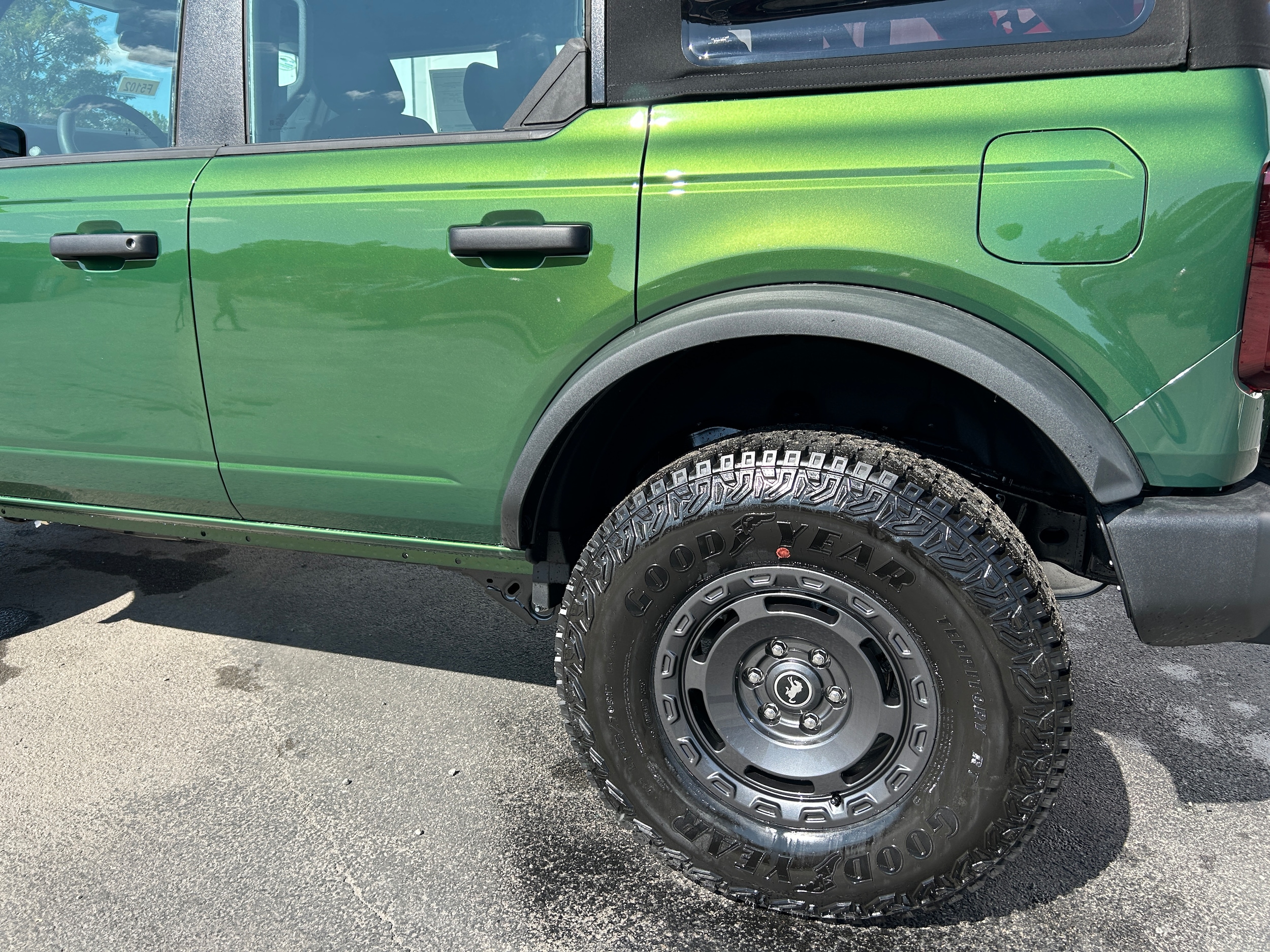 2025 Ford Bronco Base Eruption Green Metallic at Town & Country Ford