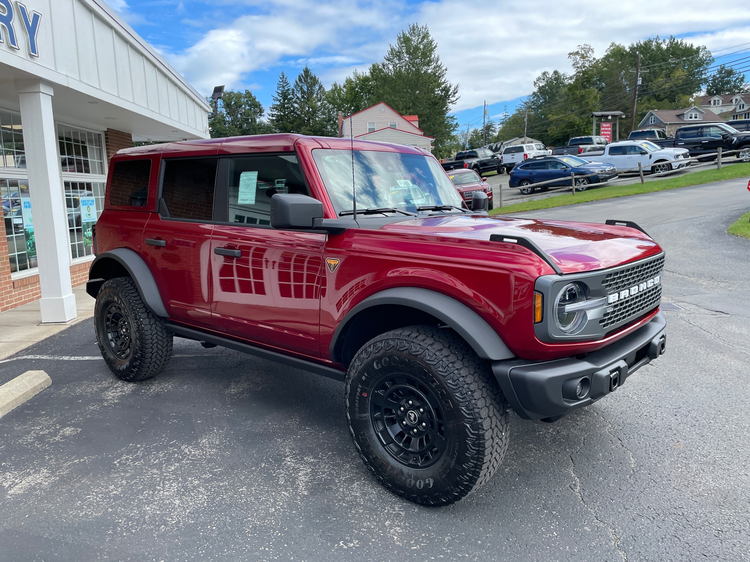 2026 Ford Bronco Badlands&reg; Ruby Red Metallic Tinted Clearcoat at Town & Country Ford