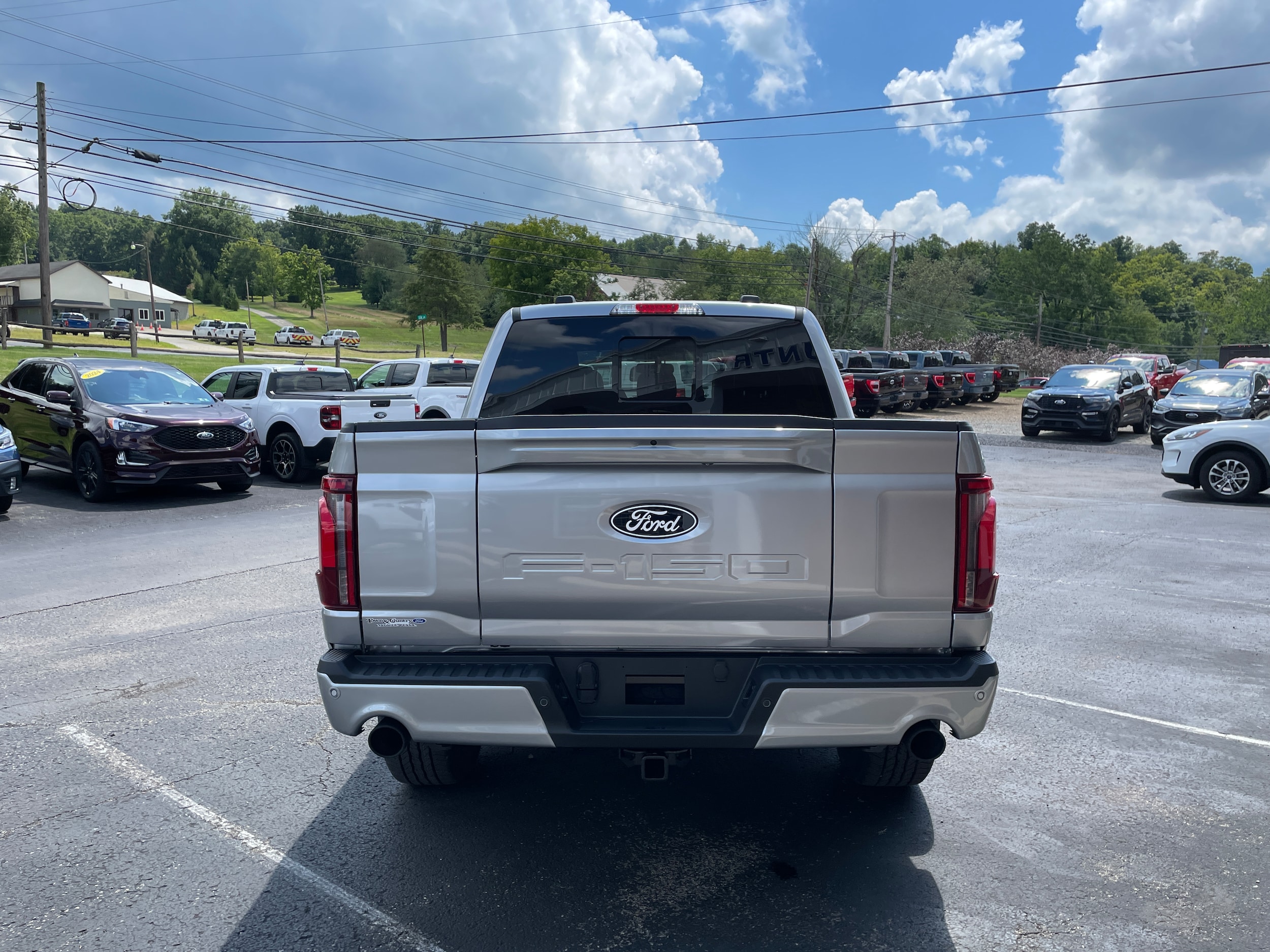 2026 Ford F-150 Lariat&reg; Iconic Silver Metallic at Washington Ford