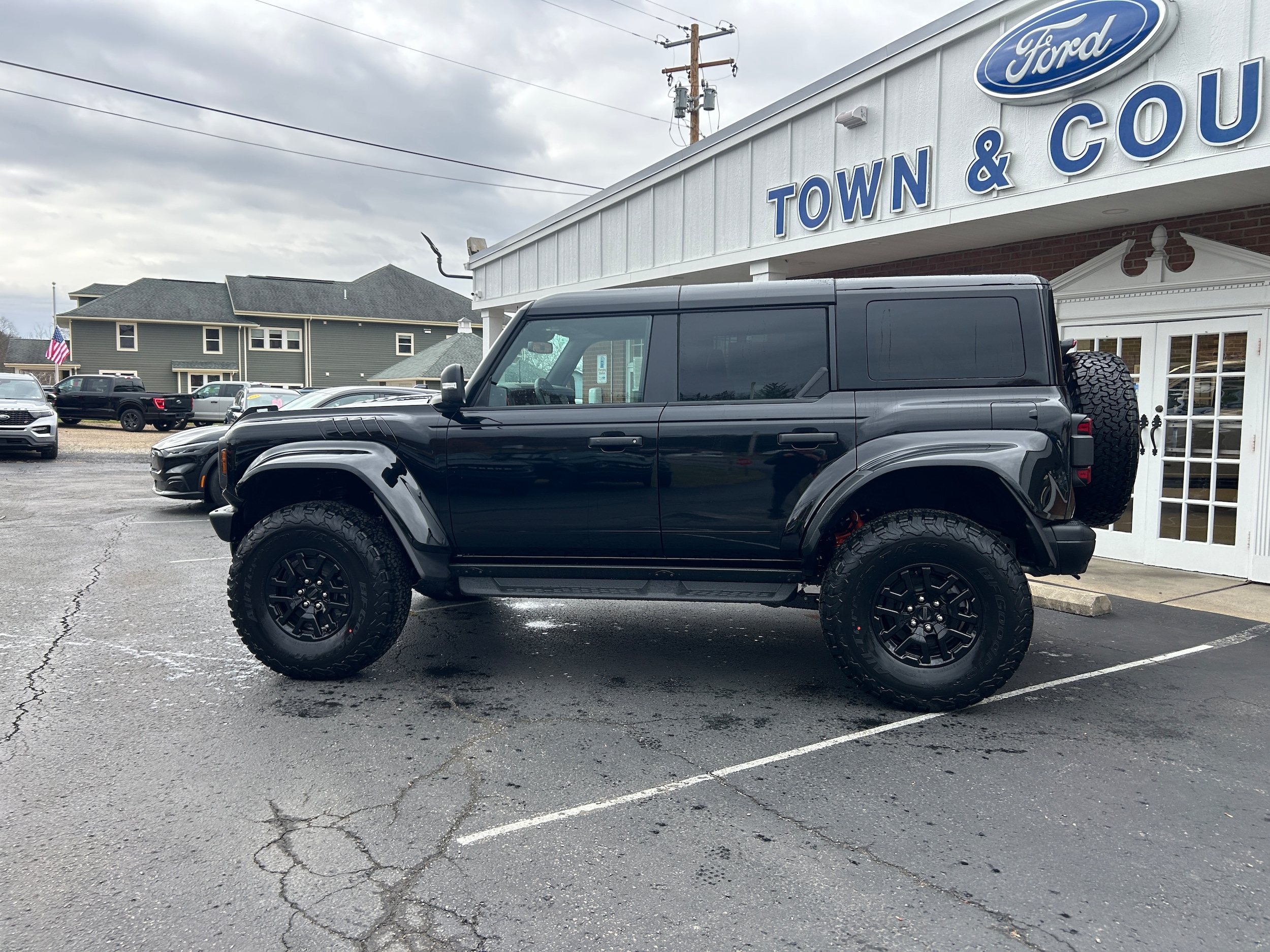 2025 Ford Bronco Raptor Shadow Black at Town & Country Ford