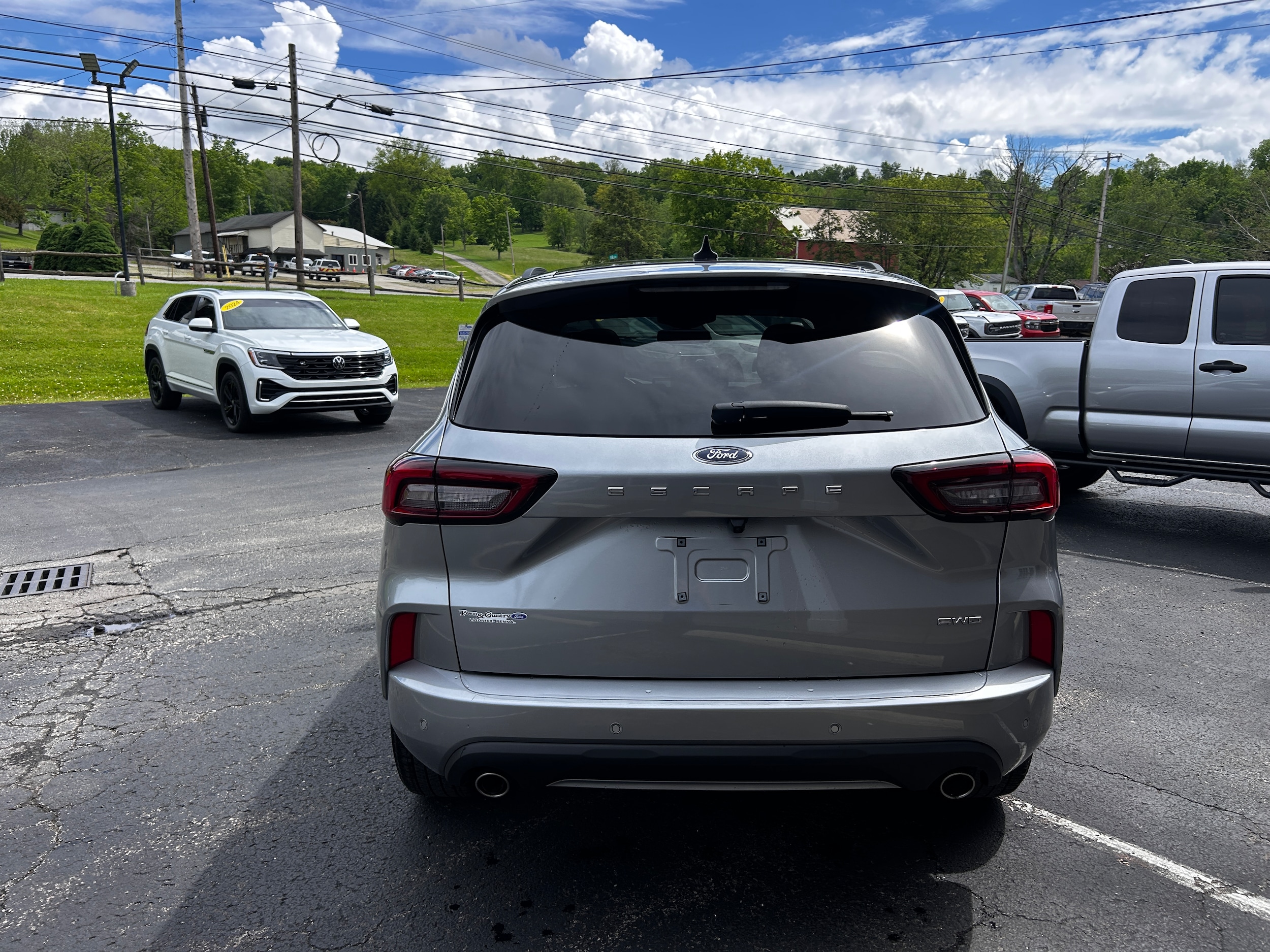 2023 Ford Escape ST-Line Elite Iconic Silver Metallic at Town & Country Ford