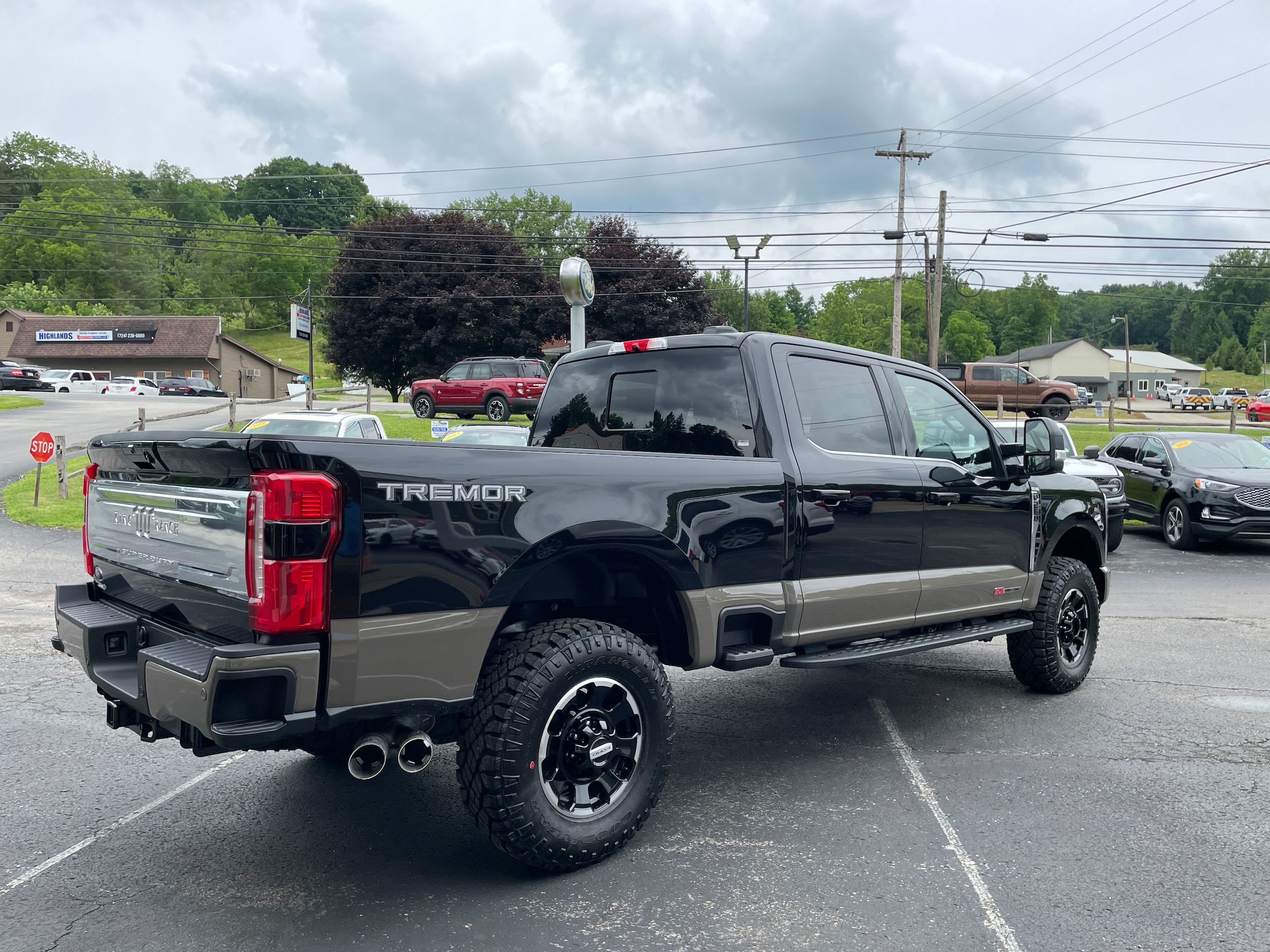 2026 Ford F-250 Pickup F-250&reg; King Ranch&reg; Agate Black Metallic at Town & Country Ford