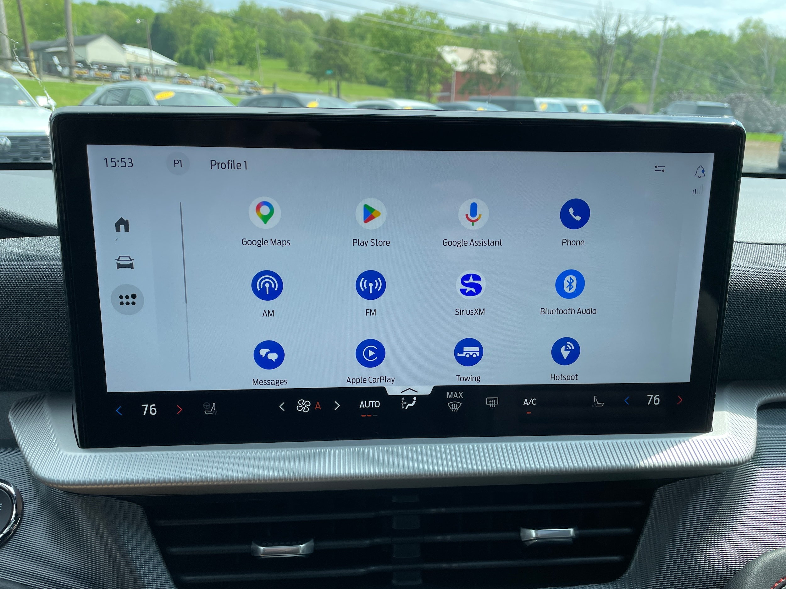 2026 Ford Explorer ST-Line Star White Metallic Tri-Coat at Town & Country Ford