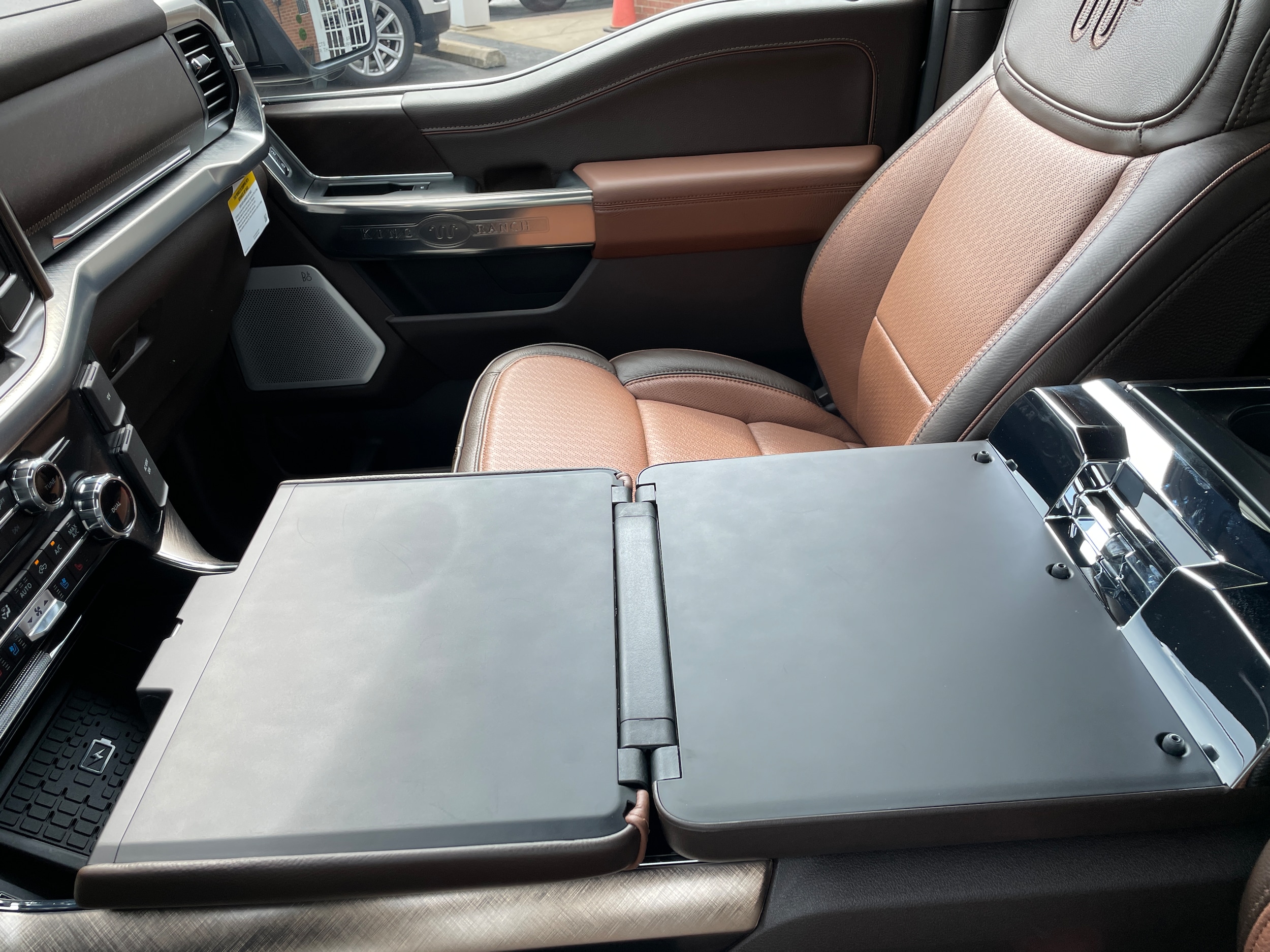 2026 Ford F-150 King Ranch&reg; Agate Black Metallic at Washington Ford
