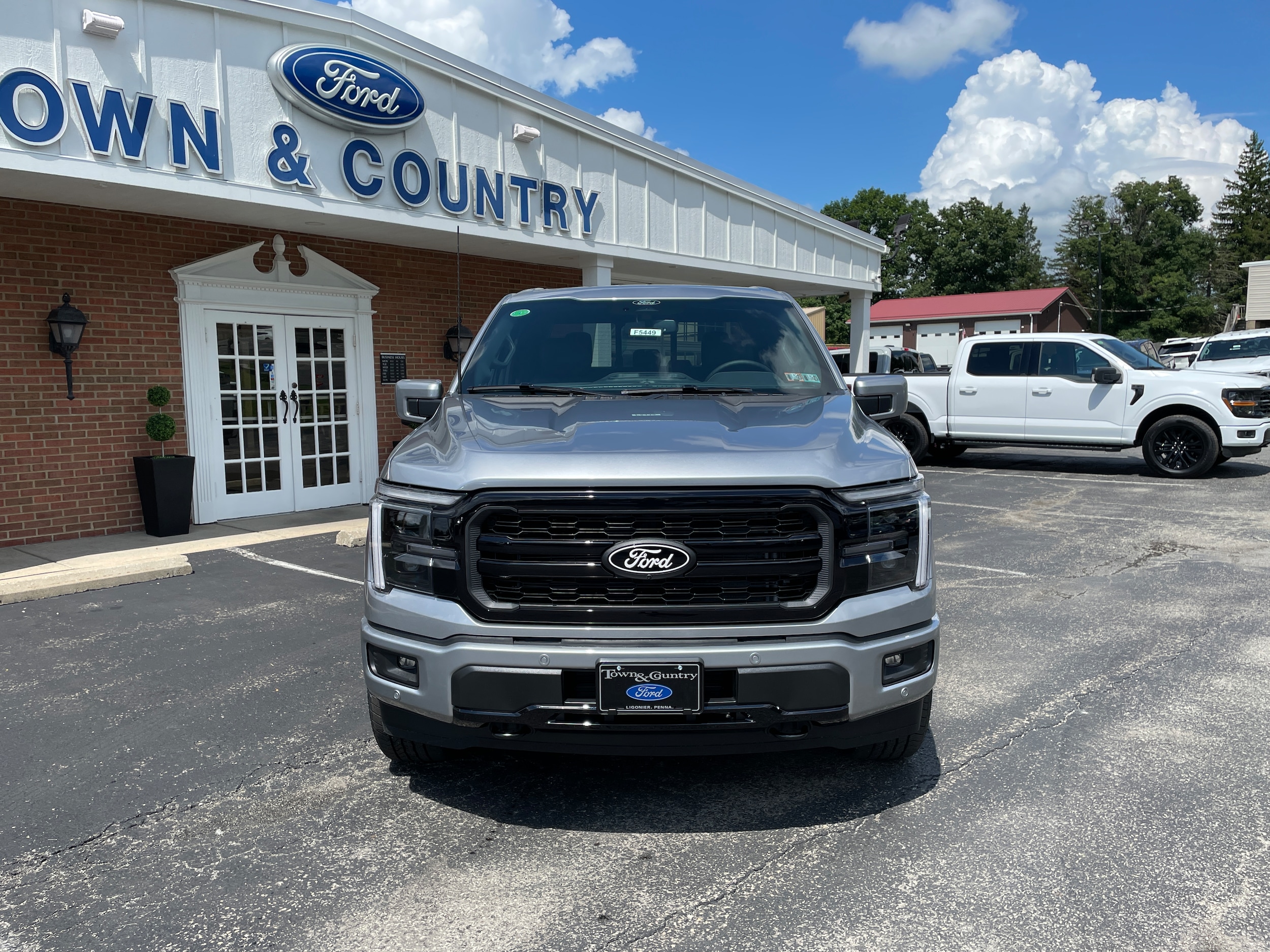 2026 Ford F-150 Lariat&reg; Iconic Silver Metallic at Washington Ford