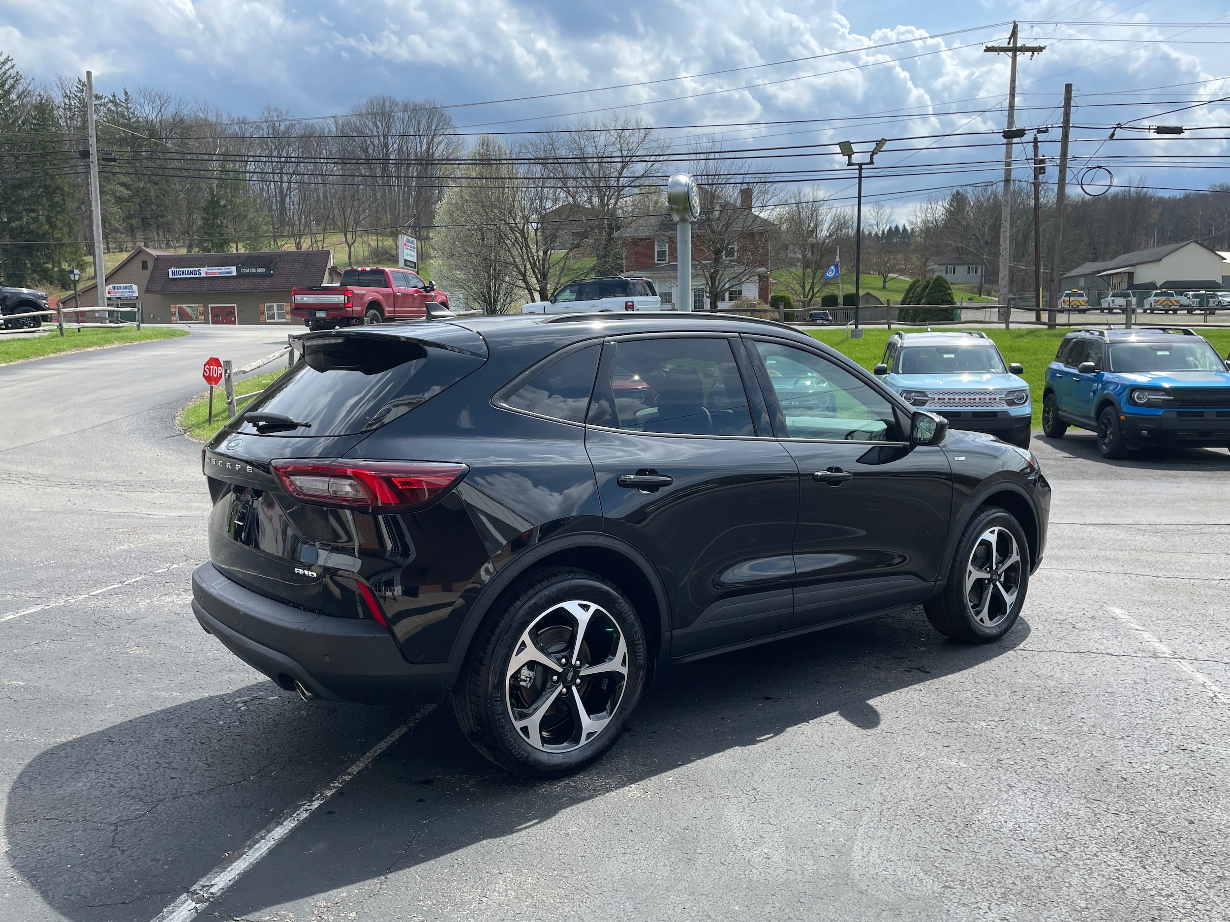 2026 Ford Escape ST-Line Select Agate Black Metallic at Town & Country Ford