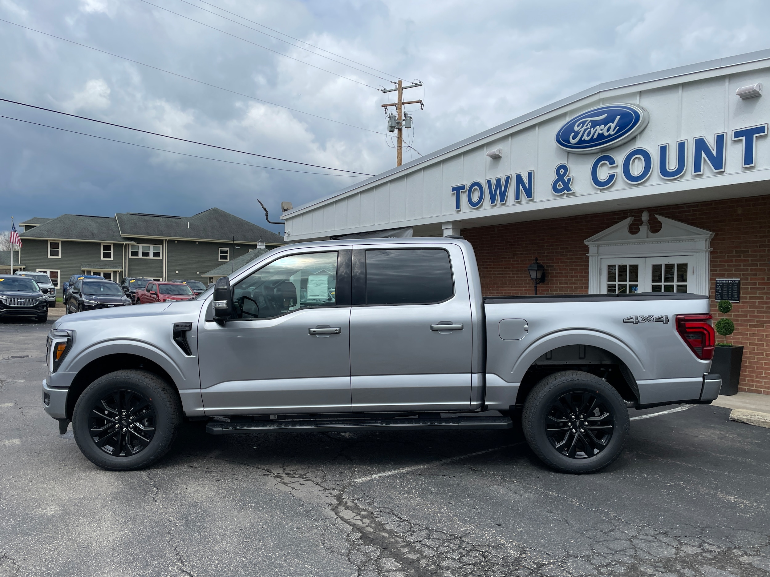 2026 Ford F-150 Lariat Iconic Silver Metallic at Washington Ford