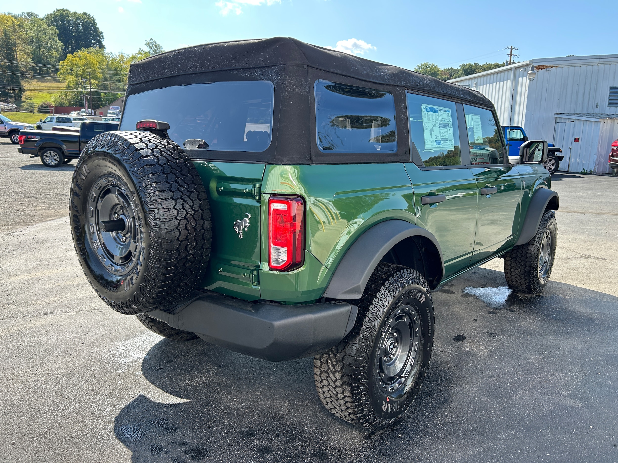 2025 Ford Bronco Base Eruption Green Metallic at Town & Country Ford