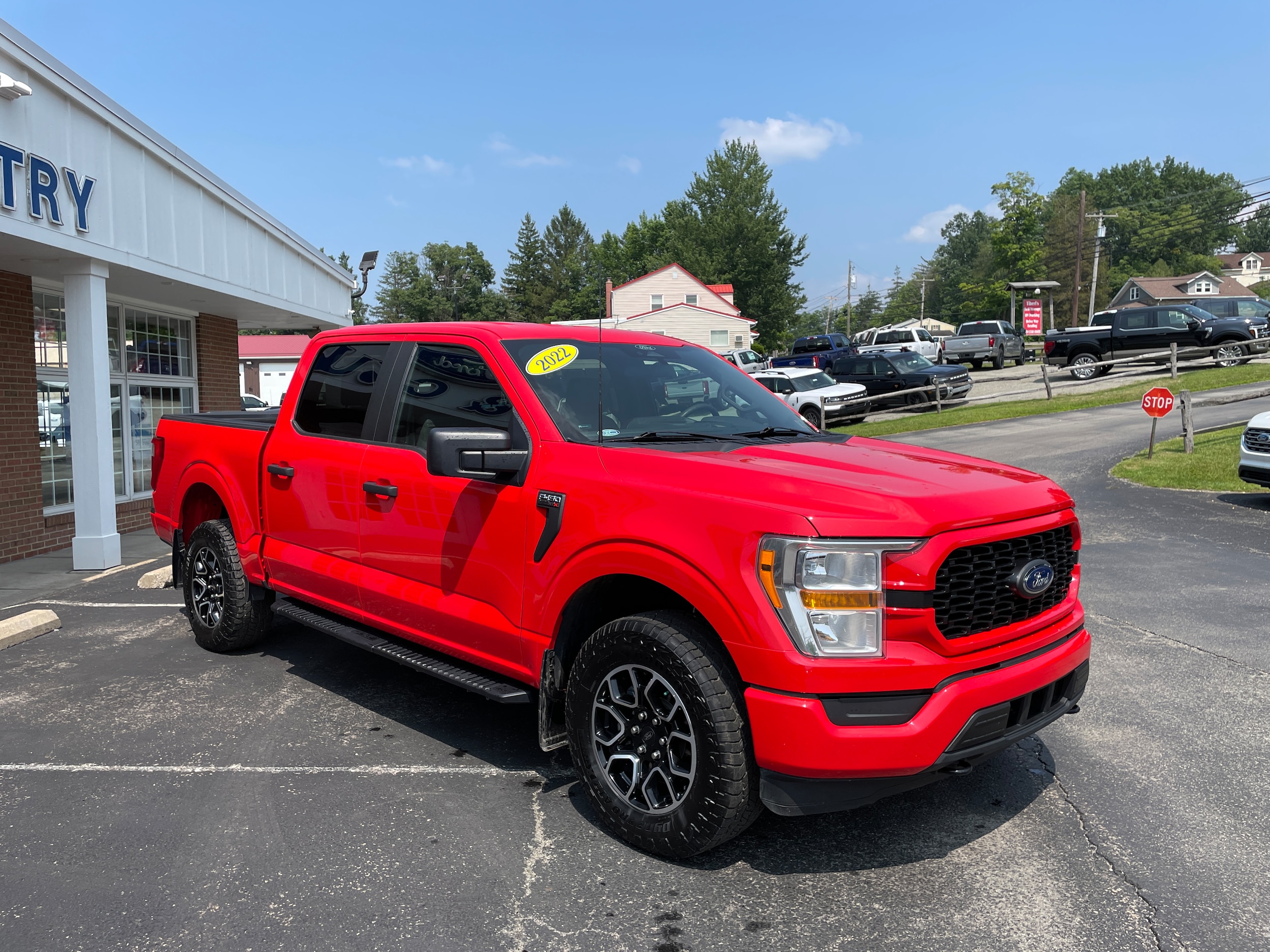 2022 Ford F-150 STX Race Red at Town & Country Ford