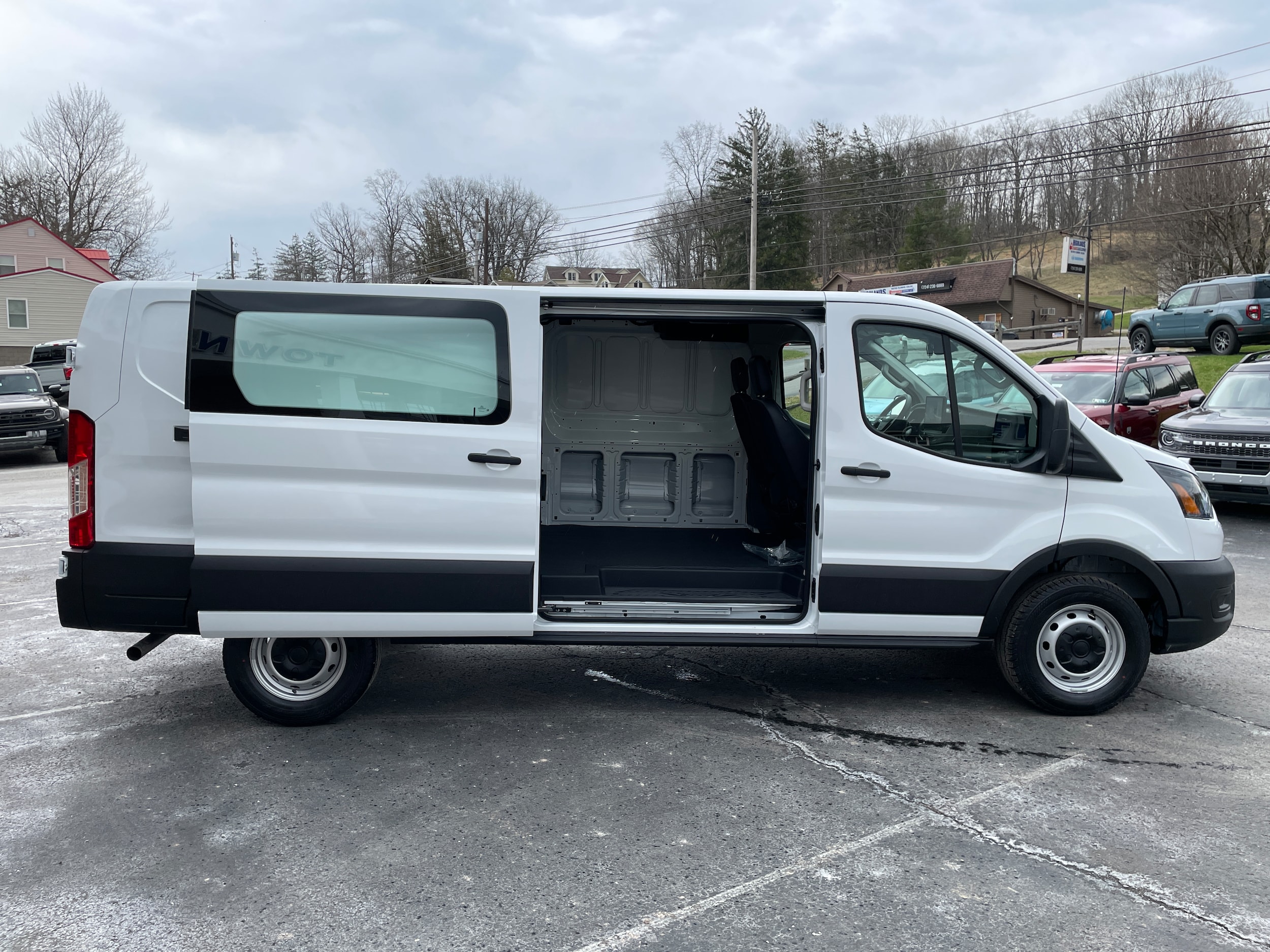 2026 Ford Transit Cargo Van 250 Low Roof Oxford White at Washington Ford