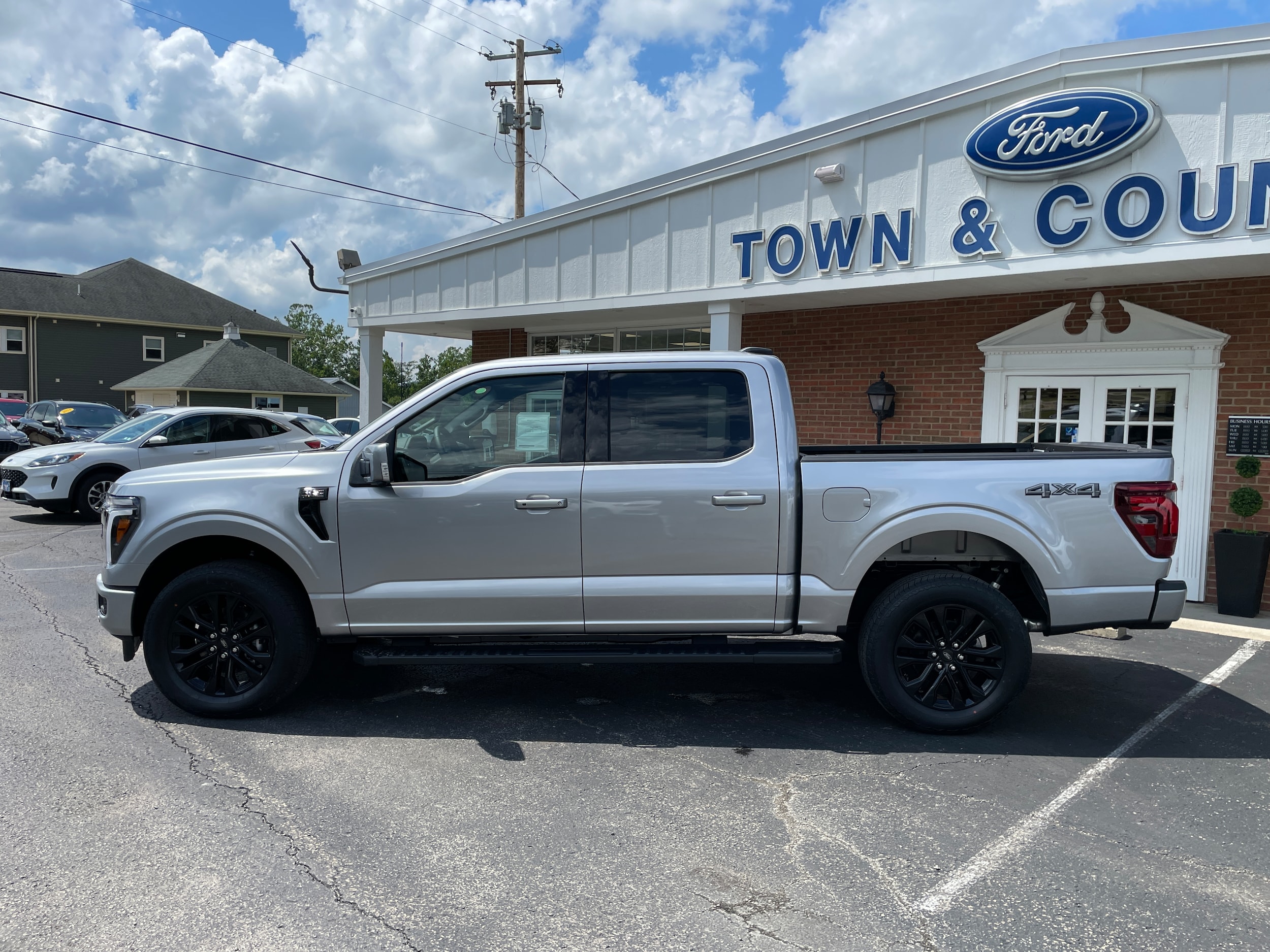 2026 Ford F-150 Lariat&reg; Iconic Silver Metallic at Washington Ford