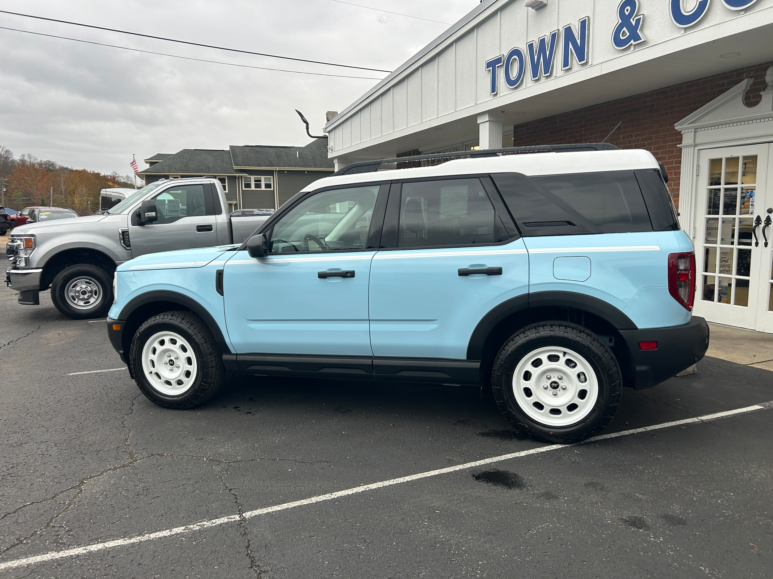 2025 Ford Bronco Sport Heritage Robins Egg Blue at Town & Country Ford