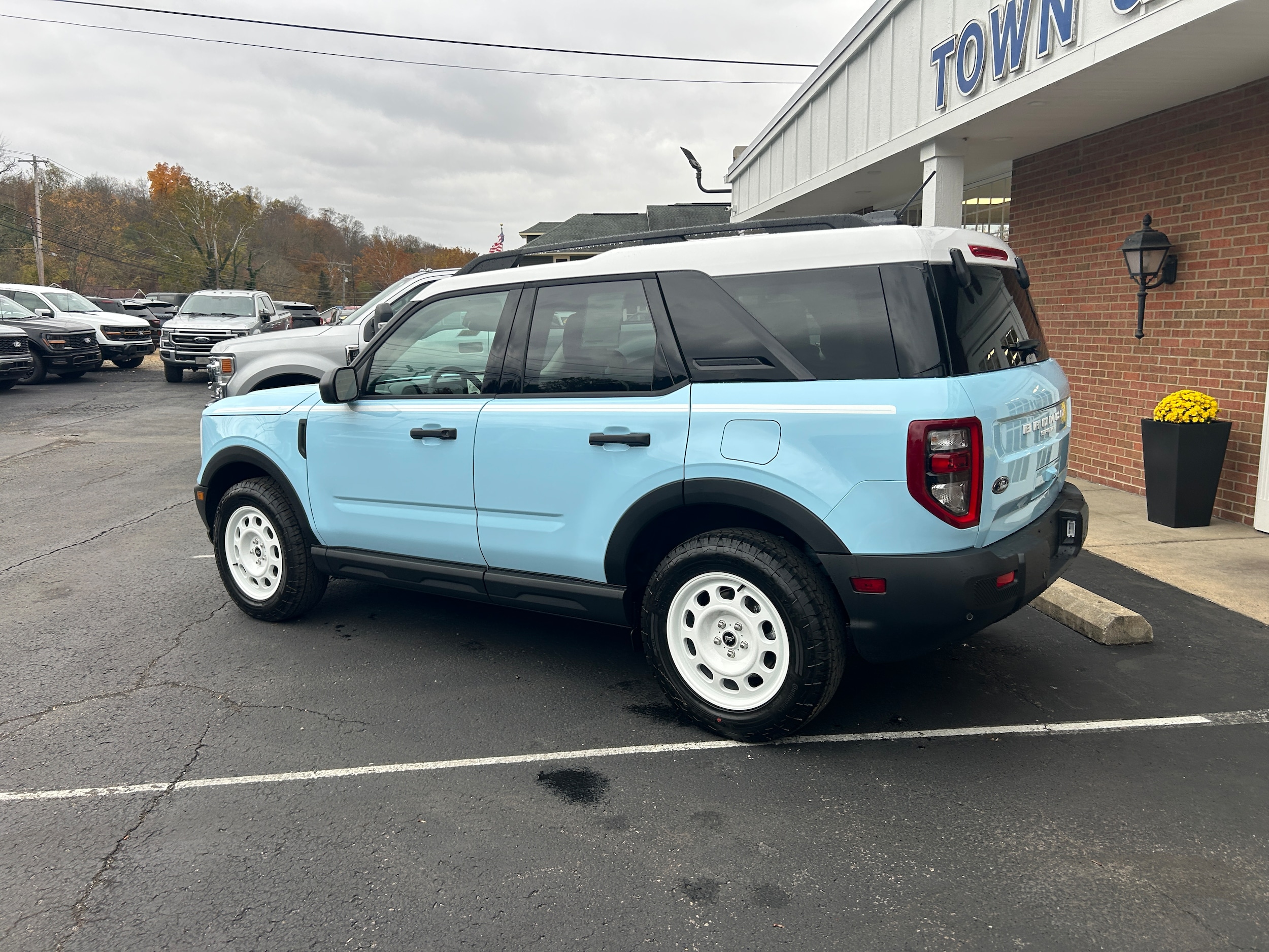 2025 Ford Bronco Sport Heritage Robins Egg Blue at Town & Country Ford