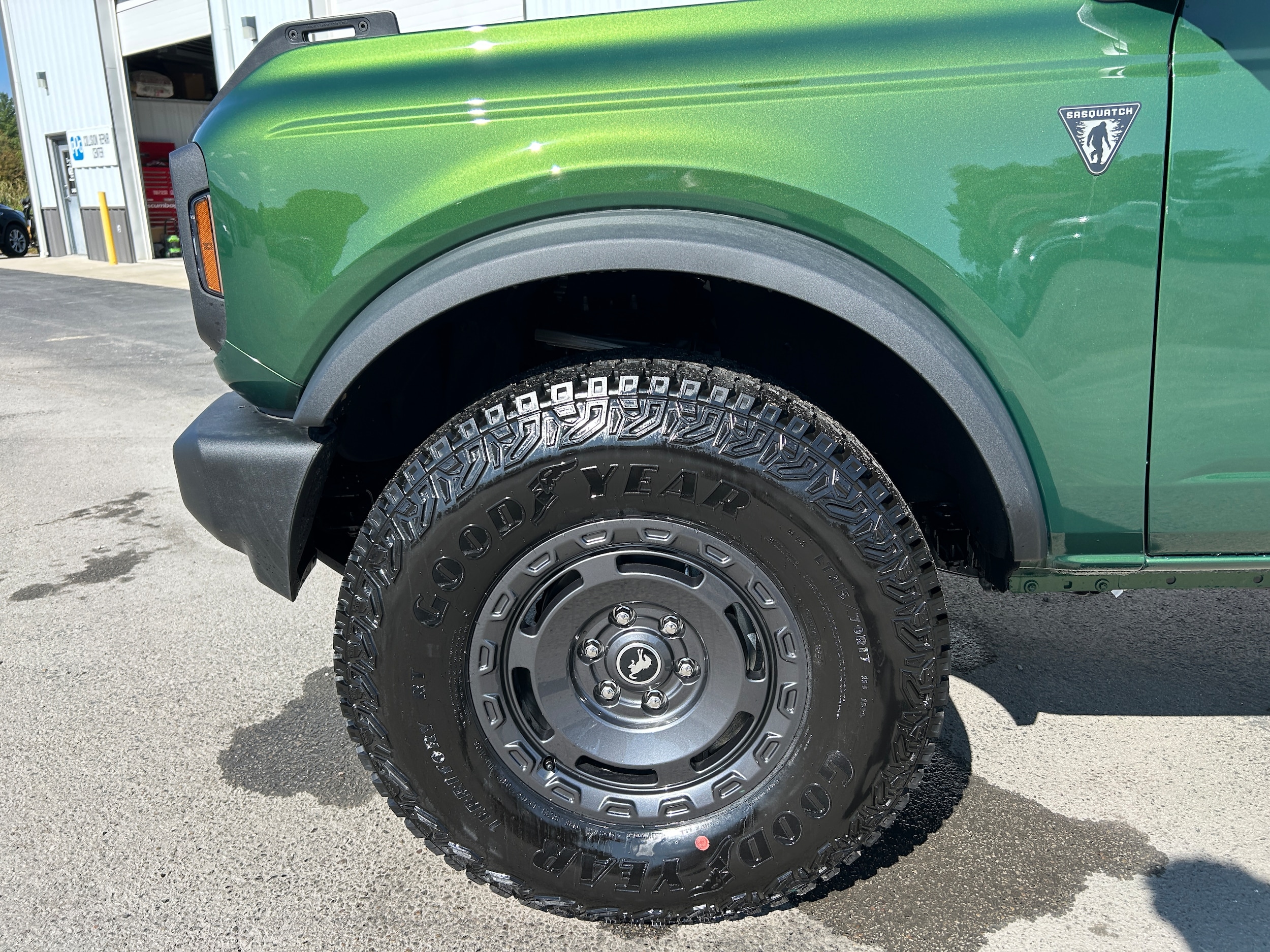 2025 Ford Bronco Base Eruption Green Metallic at Town & Country Ford