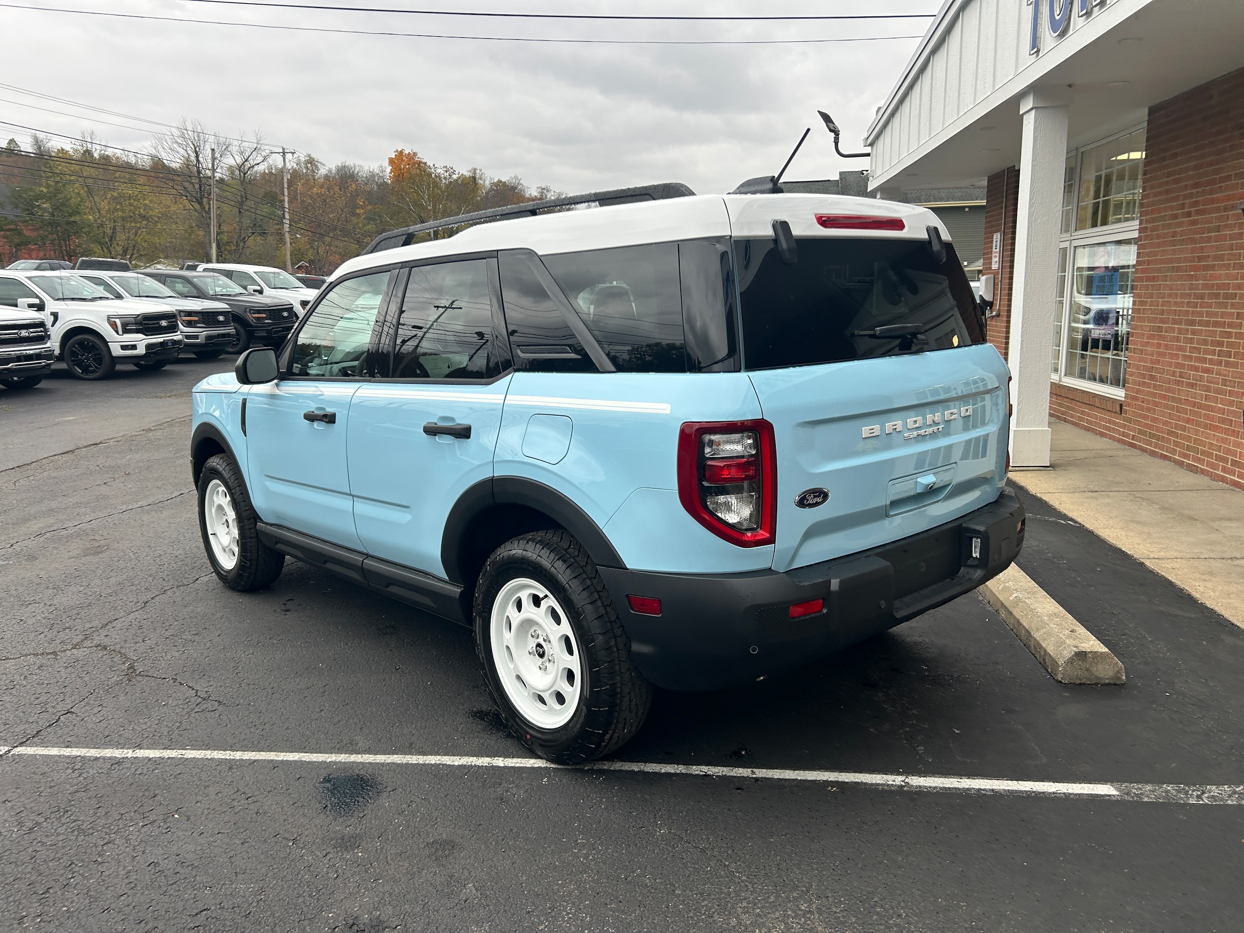 2025 Ford Bronco Sport Heritage Robins Egg Blue at Town & Country Ford