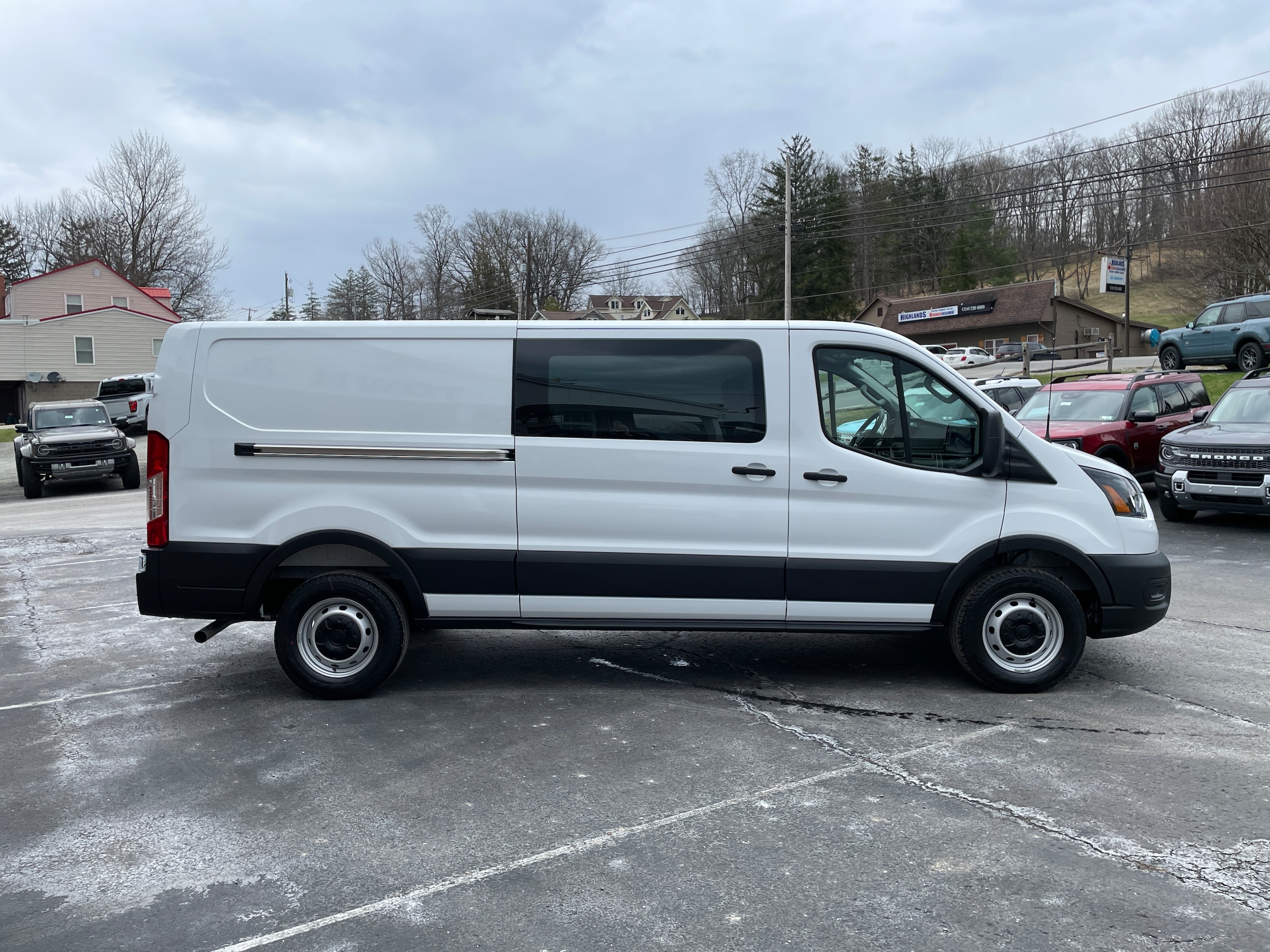 2026 Ford Transit Cargo Van 250 Low Roof Oxford White at Washington Ford