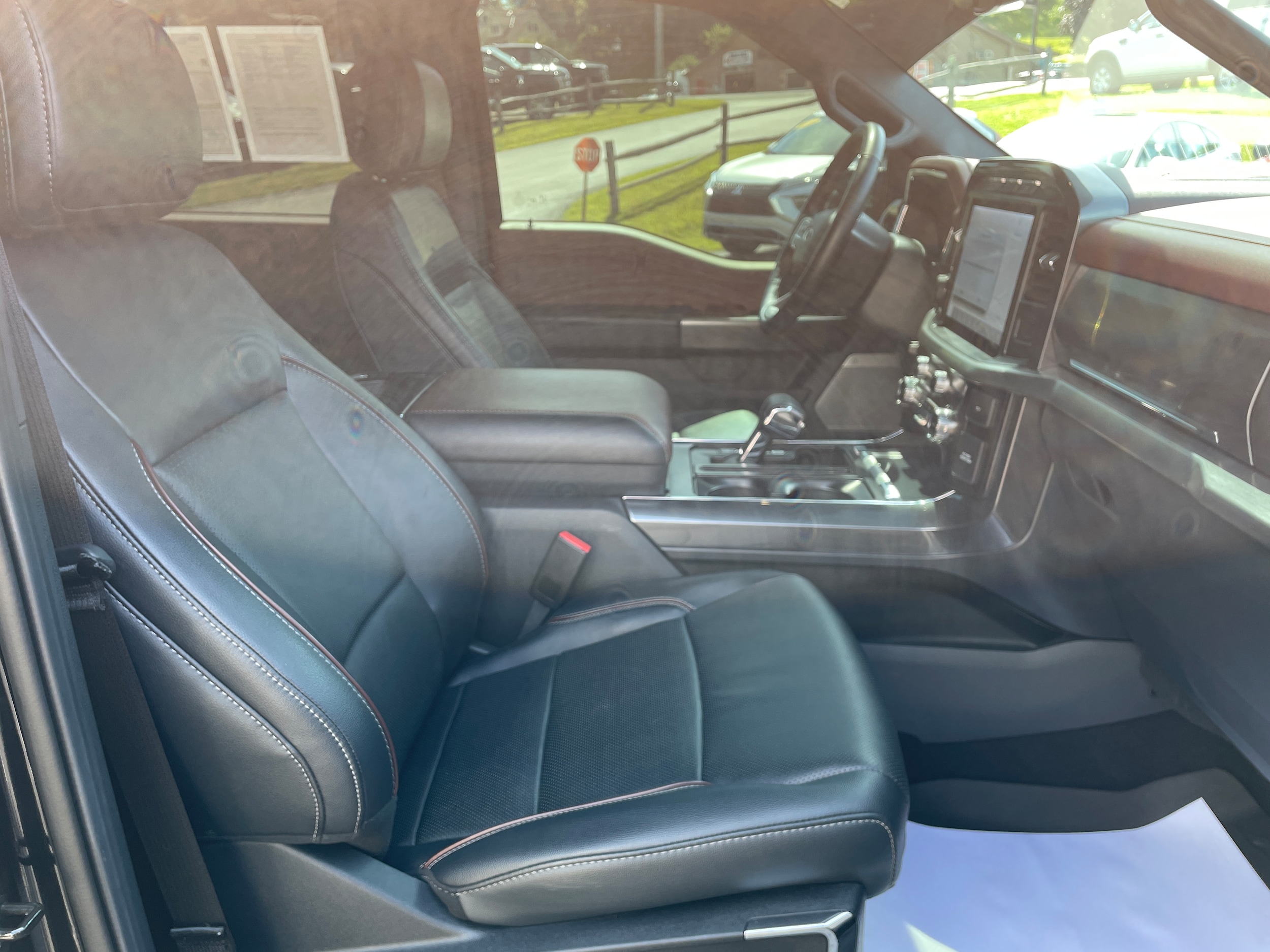 2023 Ford F-150 Lariat Agate Black Metallic at Town & Country Ford