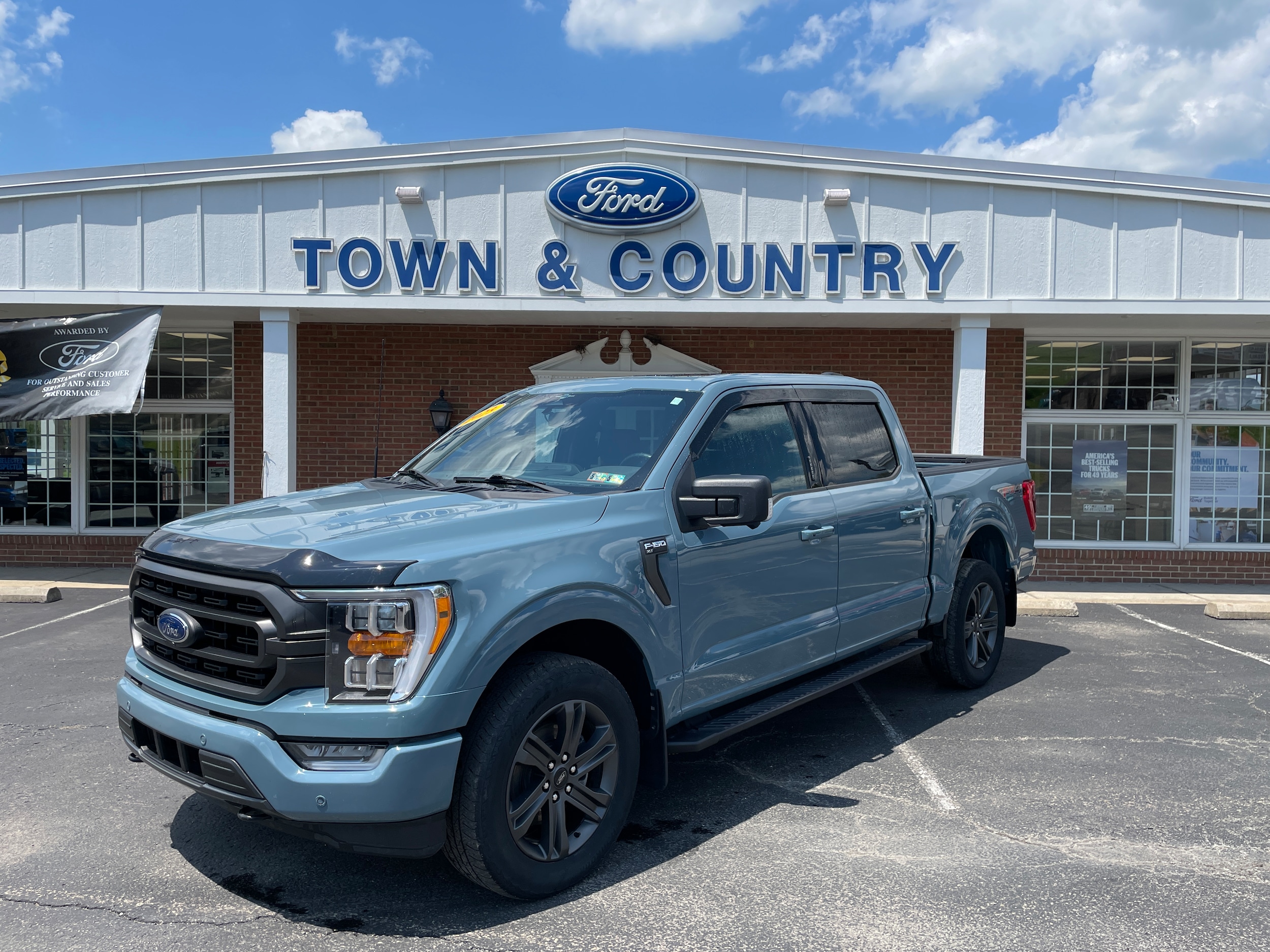 2023 Ford F-150 XLT Area 51 Blue at Town & Country Ford
