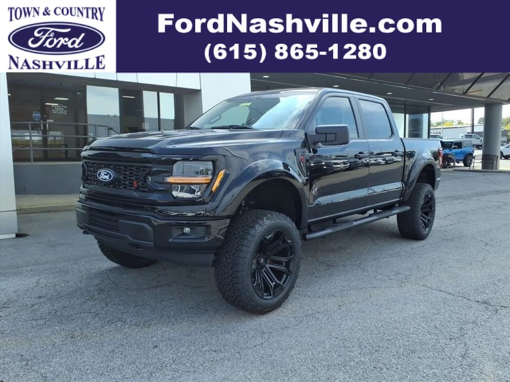 New 2025 Ford F-150 Black Widow Package Crew Cab