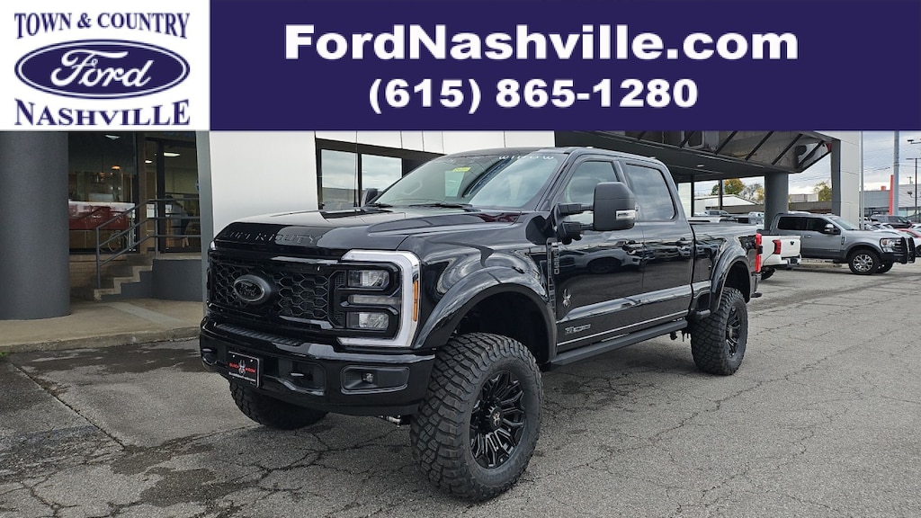 New 2026 Ford F-250 XLT Black Widow Package Pickup Truck