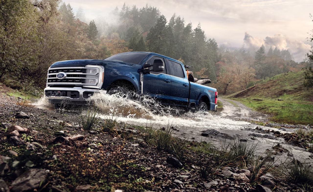 F-250 Suspension Detail