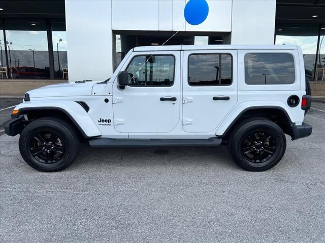 Used 2020 Jeep Wrangler Unlimited Sahara Altitude with VIN 1C4HJXEN3LW162848 for sale in Madison, TN