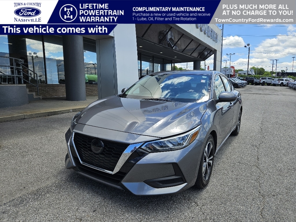 Used 2022 Nissan Sentra SV with VIN 3N1AB8CV9NY231225 for sale in Madison, TN