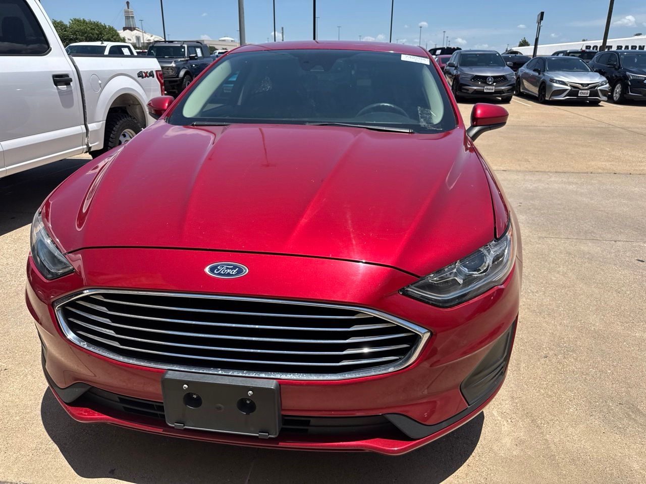 Used 2020 Ford Fusion SE with VIN 3FA6P0HD4LR188609 for sale in Mesquite, TX