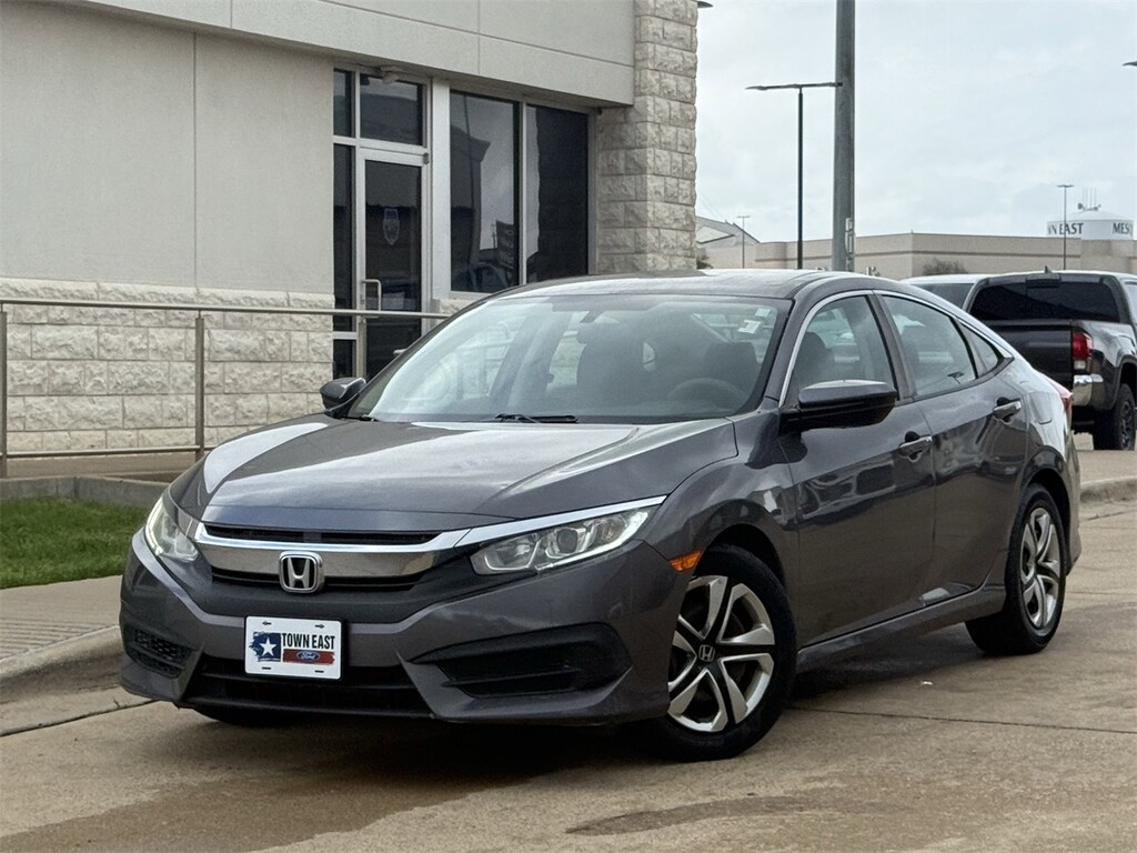 Used 2016 Honda Civic LX Sedan