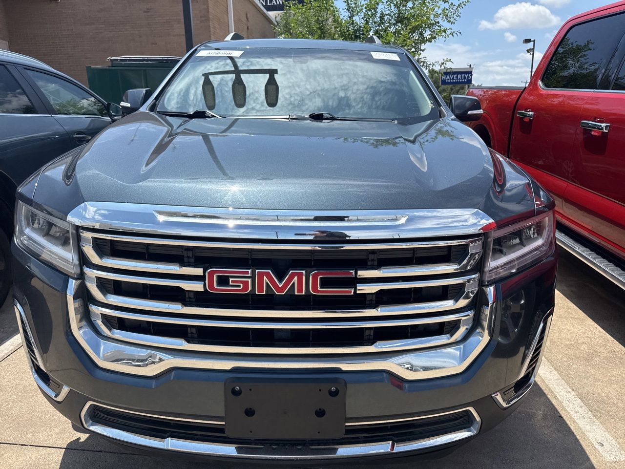 Used 2020 GMC Acadia SLT with VIN 1GKKNMLS3LZ202852 for sale in Mesquite, TX