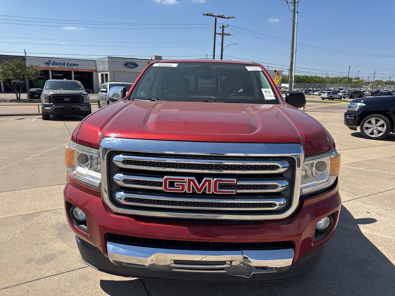 Used 2016 GMC Canyon SLT with VIN 1GTG6DE35G1201033 for sale in Mesquite, TX
