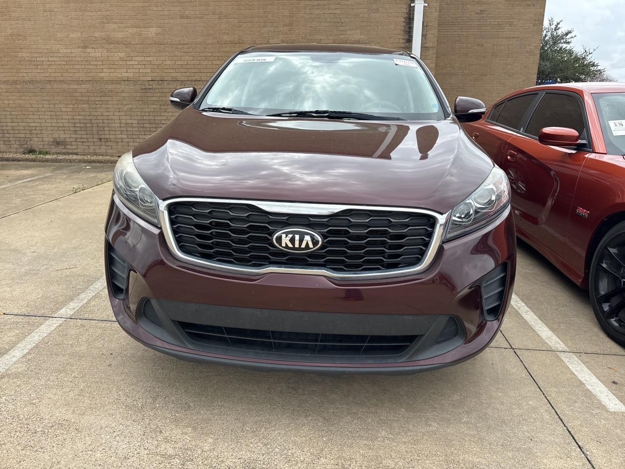 Used 2019 Kia Sorento LX with VIN 5XYPG4A52KG496380 for sale in Mesquite, TX