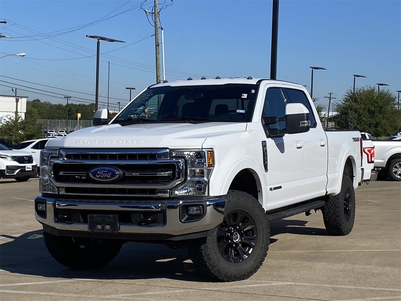 Certified 2022 Ford F-250 Super Duty Lariat with VIN 1FT8W2BT0NEC77164 for sale in Mesquite, TX