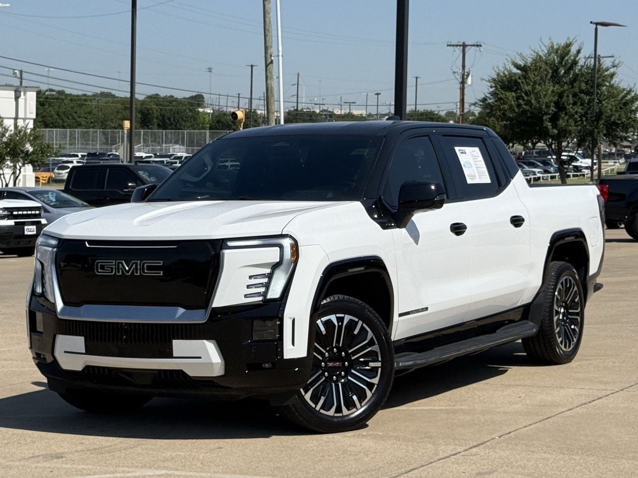 Used 2026 GMC Sierra EV Denali with VIN 1GT1EXED2TU401203 for sale in Mesquite, TX