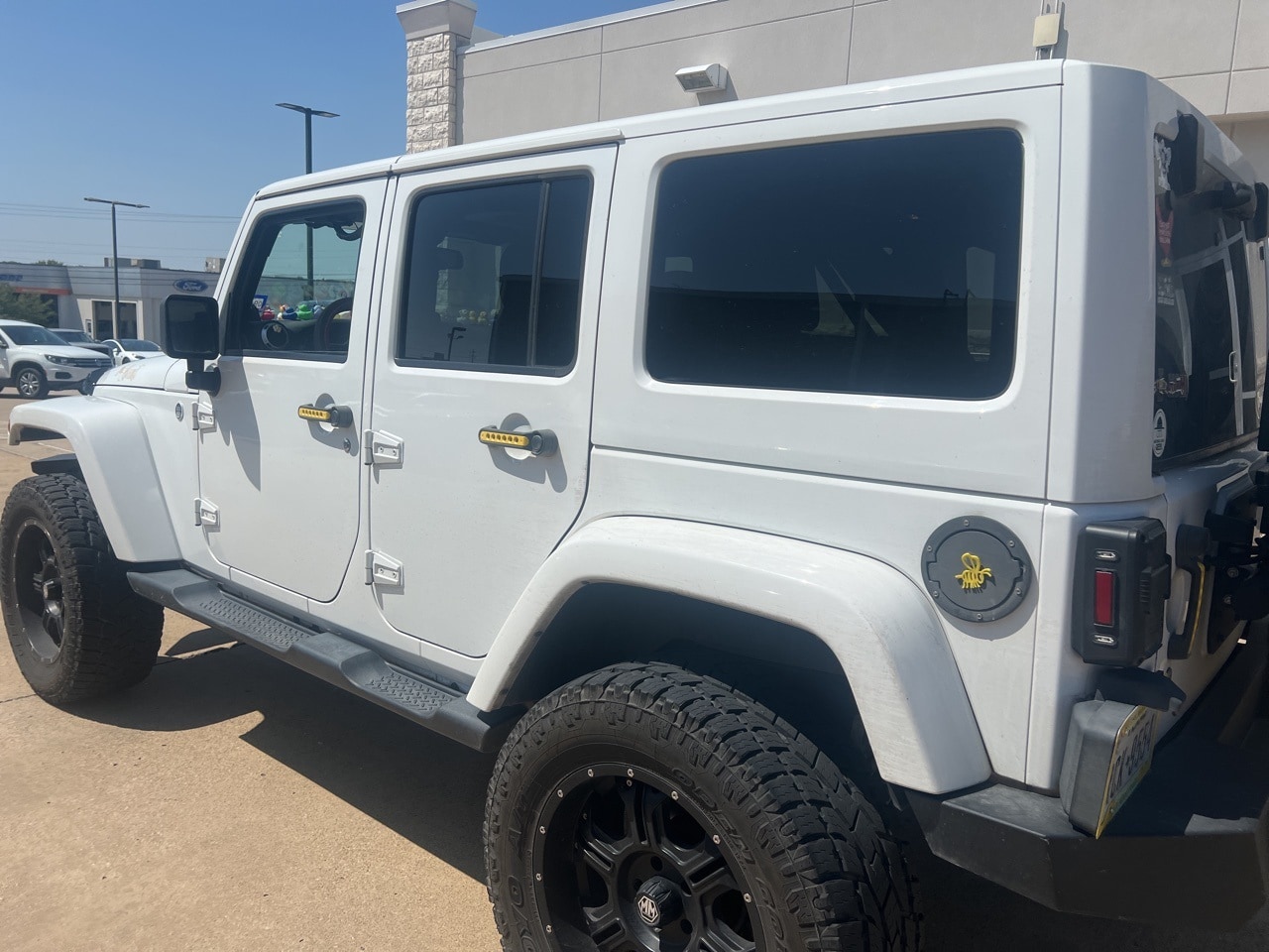 Used 2014 Jeep Wrangler Unlimited Sahara with VIN 1C4BJWEG9EL115684 for sale in Mesquite, TX