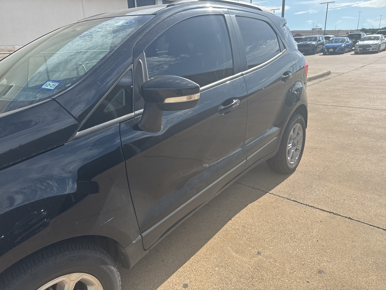 Used 2019 Ford Ecosport SE with VIN MAJ3S2GE7KC294055 for sale in Mesquite, TX