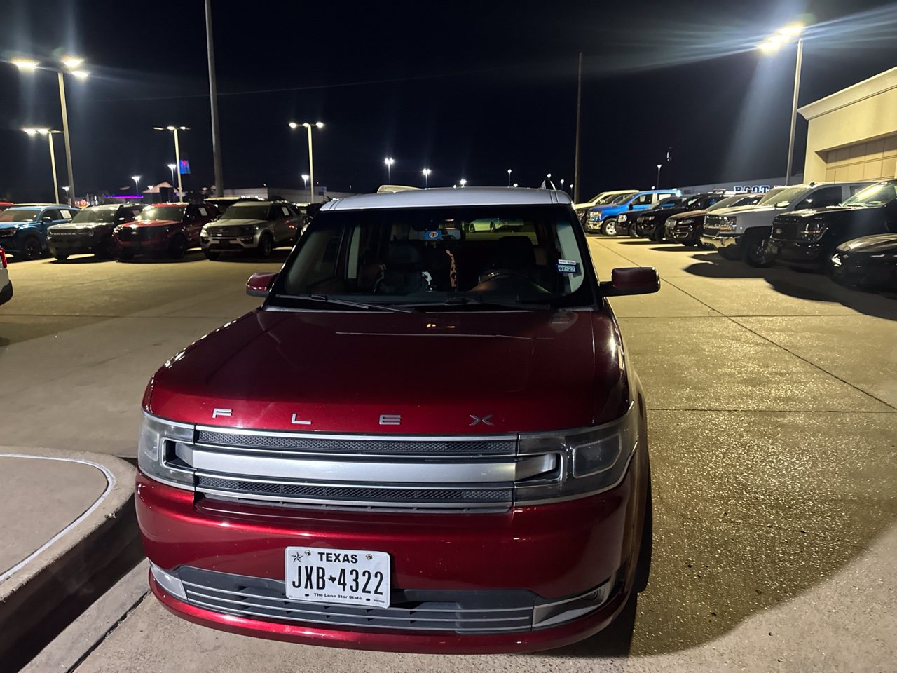 Used 2014 Ford Flex Limited with VIN 2FMGK5D85EBD33432 for sale in Mesquite, TX