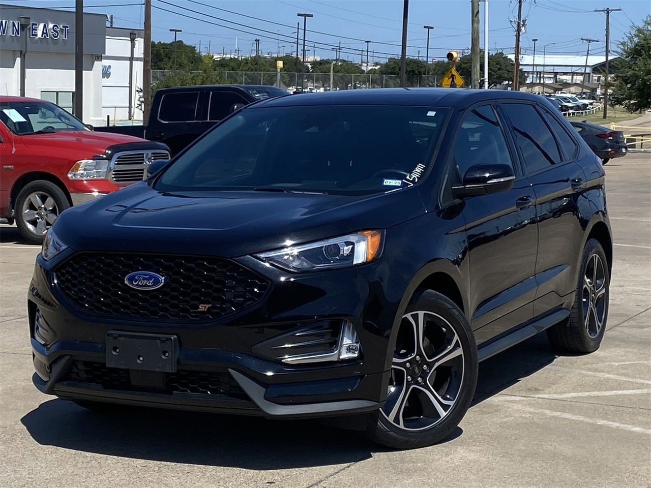 Certified 2022 Ford Edge ST with VIN 2FMPK4AP2NBA90541 for sale in Mesquite, TX