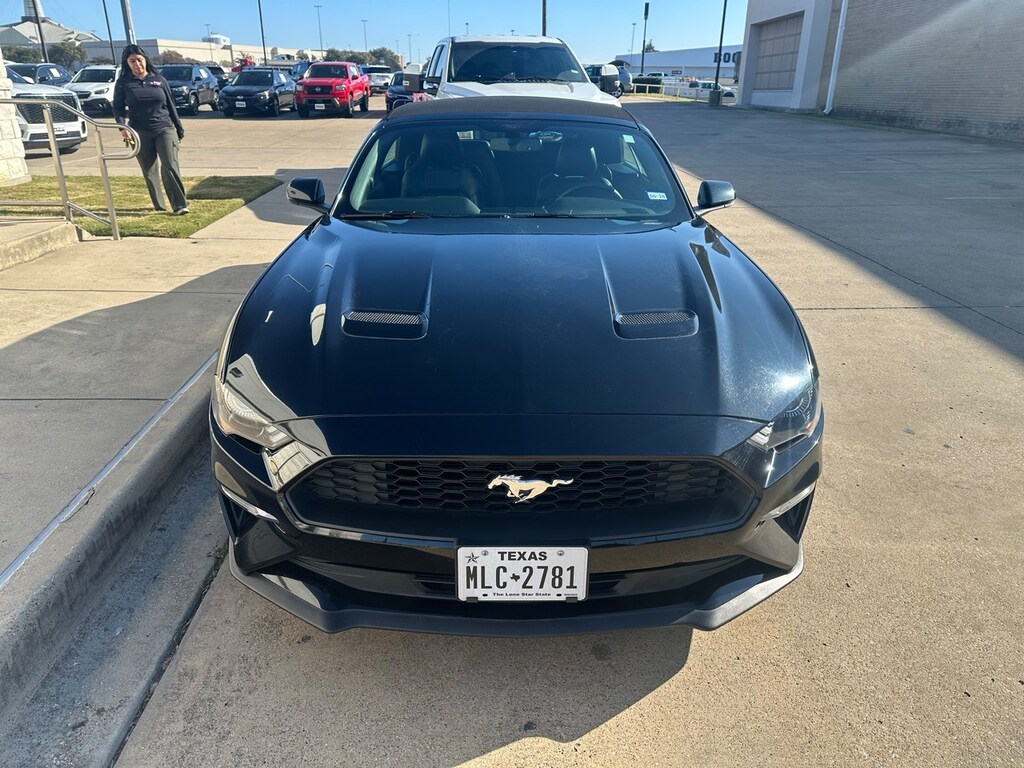 Certified 2018 Ford Mustang Ecoboost Premium Convertible