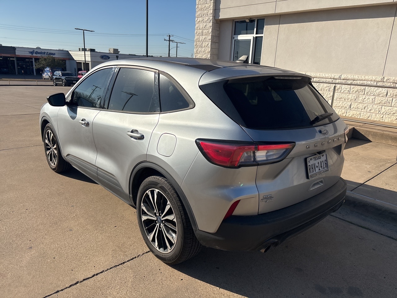 Certified 2021 Ford Escape SE with VIN 1FMCU0G61MUB15387 for sale in Mesquite, TX