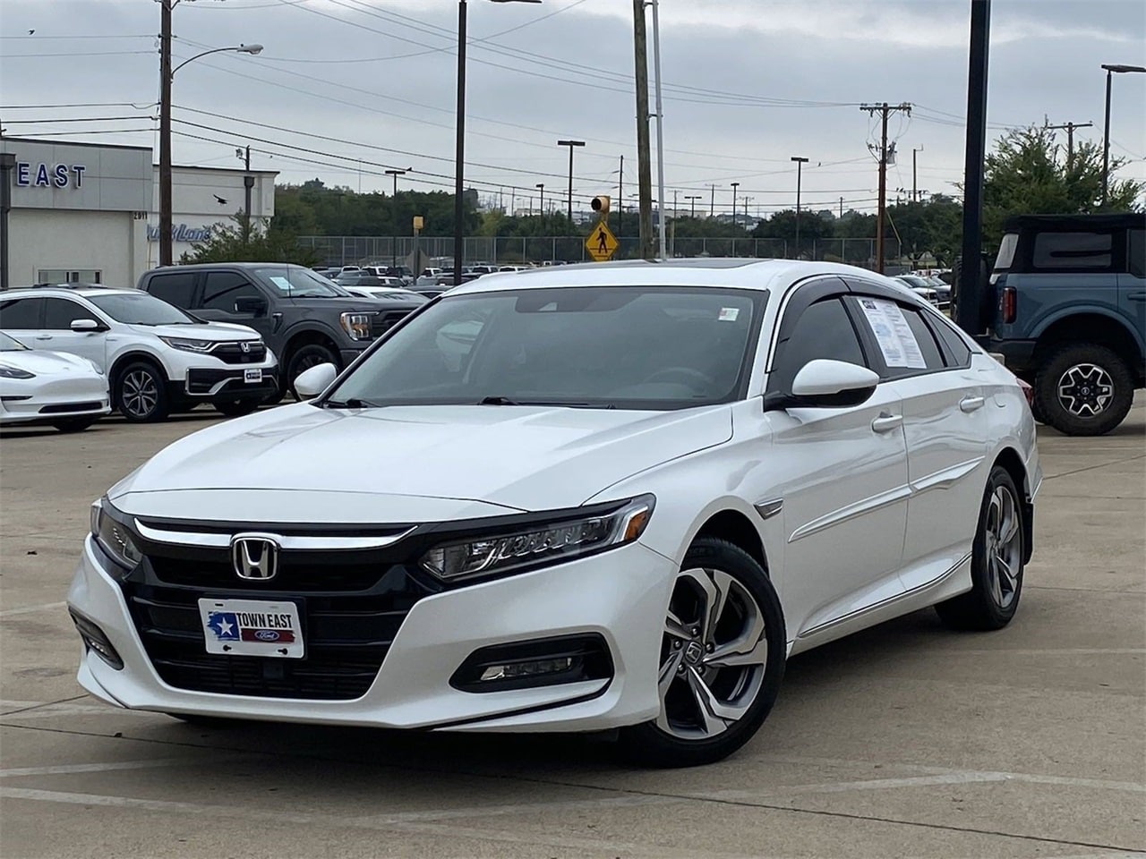 Used 2018 Honda Accord EX-L with VIN 1HGCV1F50JA042513 for sale in Mesquite, TX